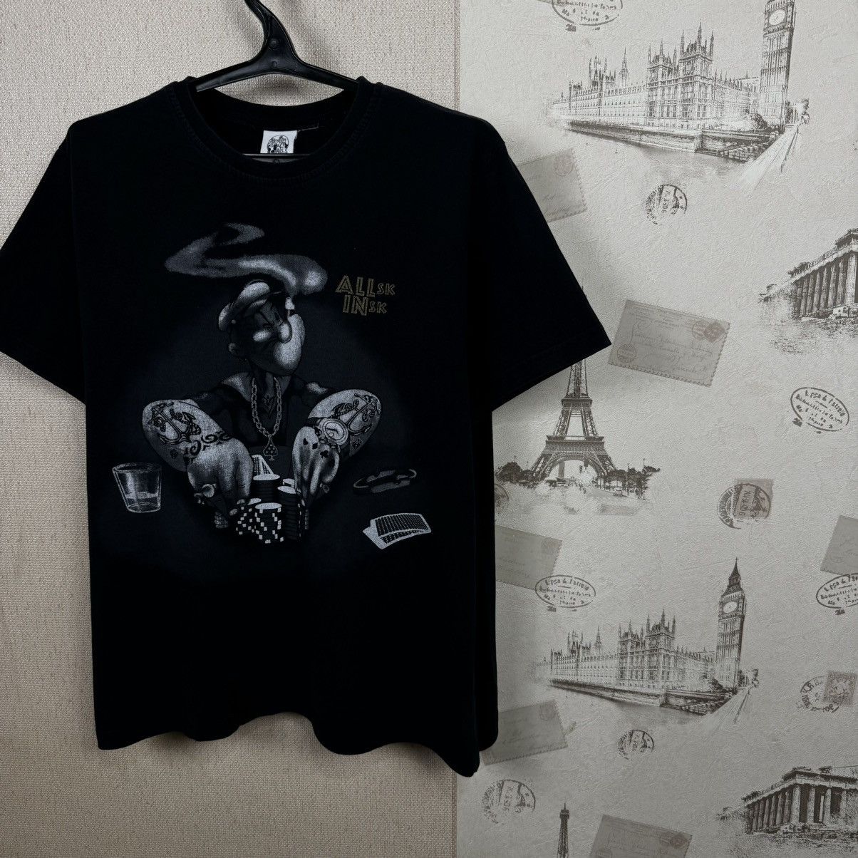 Cartoon Network × Vintage Vintage Popeye T shirt All in Gambling Poker Cartoon 2009 XL Size US XL / EU 56 / 4 - 7 Thumbnail
