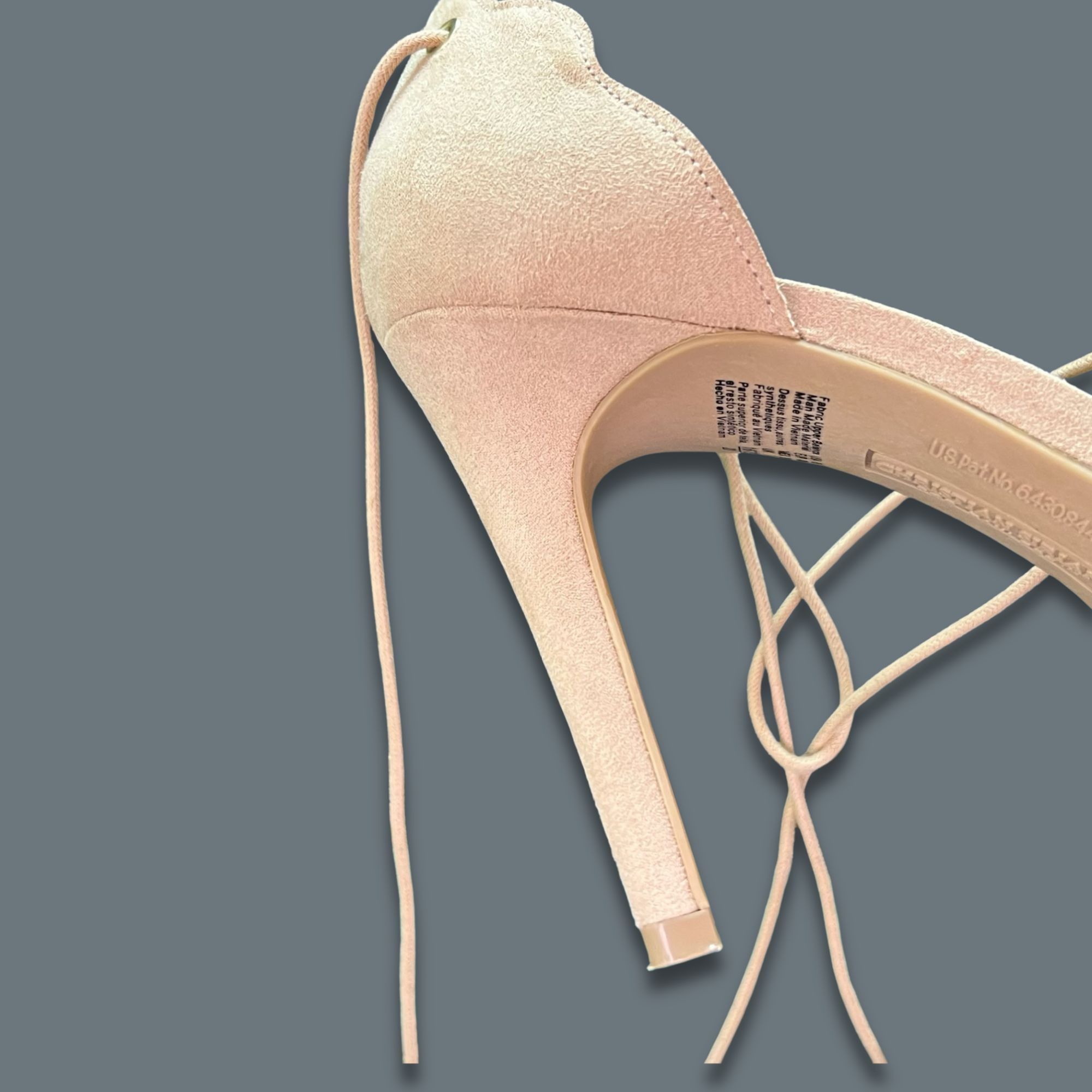 Christian Siriano Christian Siriano For Payless Beige Faux Suede Lace-Up DOrsa Size US 8.5 / IT 38.5 - 5 Thumbnail