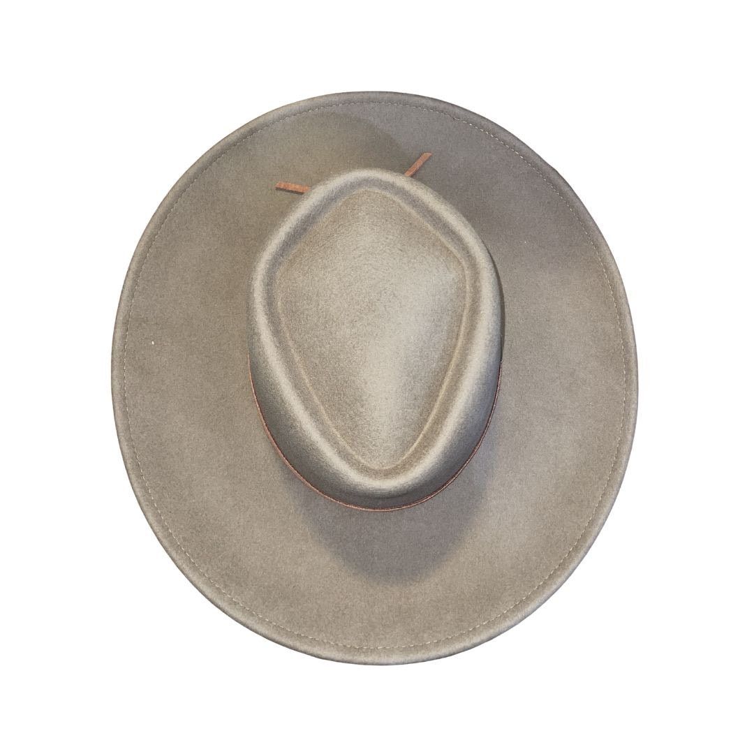 Brixton Brenton Convertabrim Fedora Tobacco Brown Adjustable Boho Size ONE SIZE - 3 Thumbnail