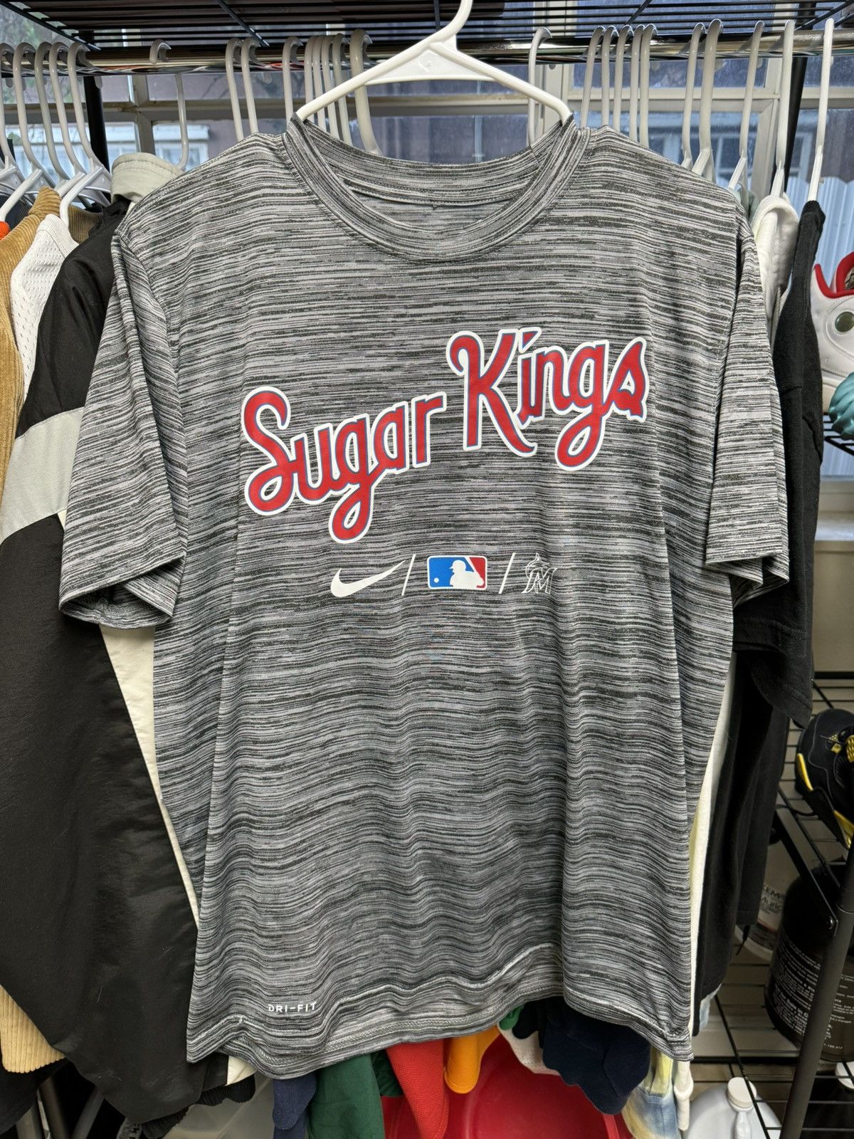 MLB × Nike Nike Dri Fit MLB Miami Marlins Tshirt Size US M / EU 48-50 / 2 - 1 Thumbnail
