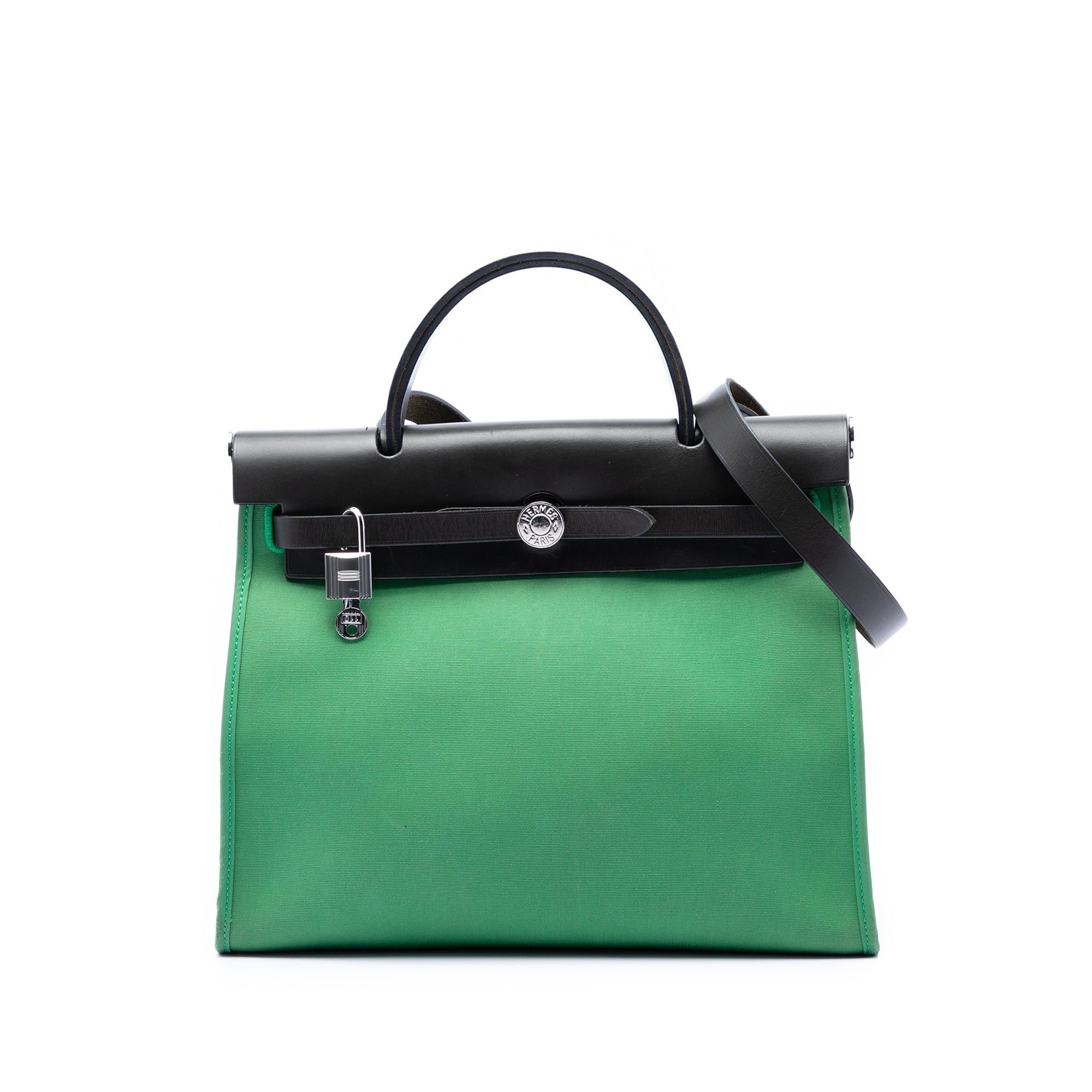 Hermes Military Toile and Vache Hunter Herbag Zip 31 Size ONE SIZE - 1 Thumbnail