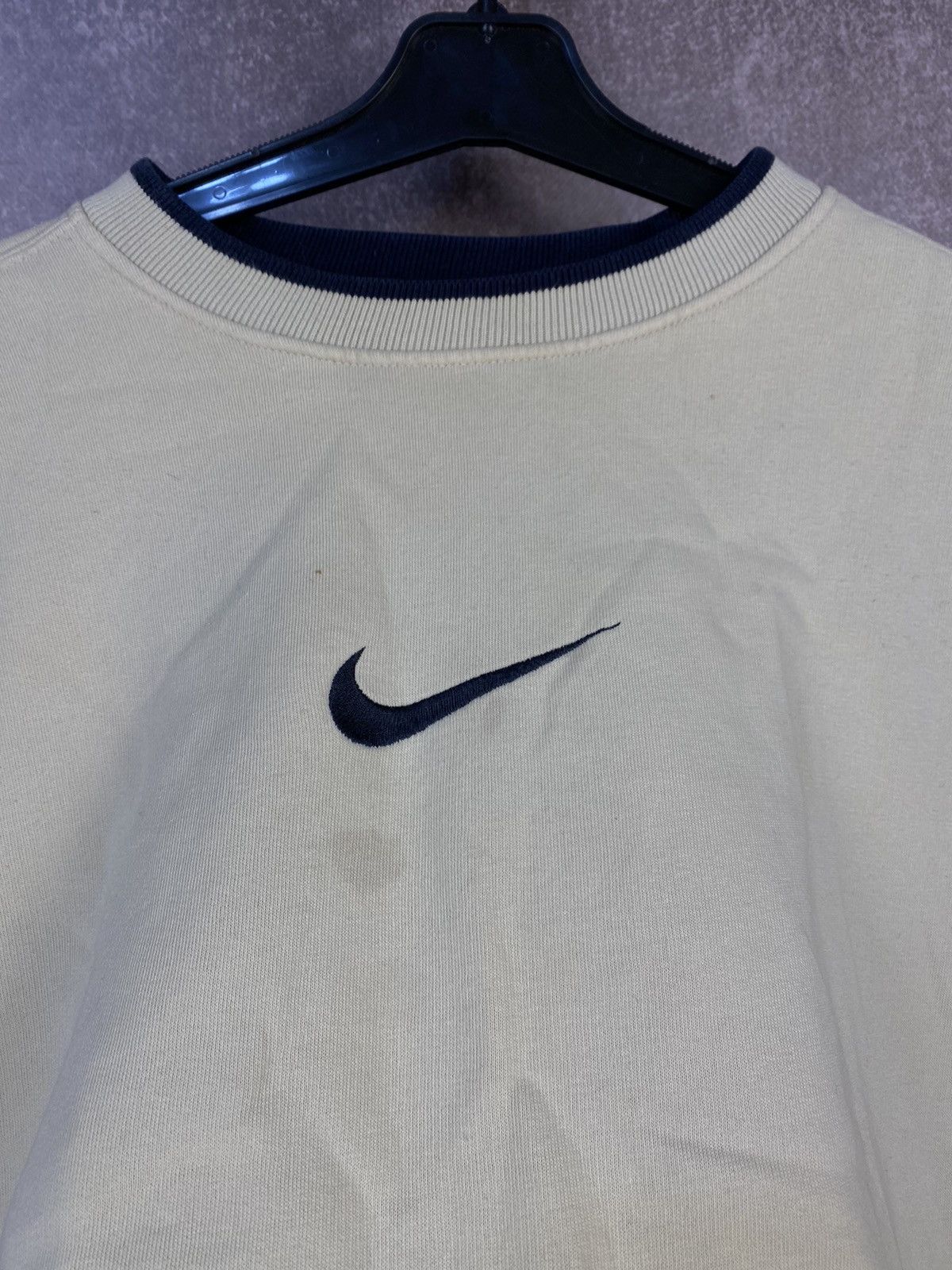 Nike × Vintage 90s Nike Swoosh Vintage Y2K Oversized Retro Sweatshirt Size US M / EU 48-50 / 2 - 3 Thumbnail