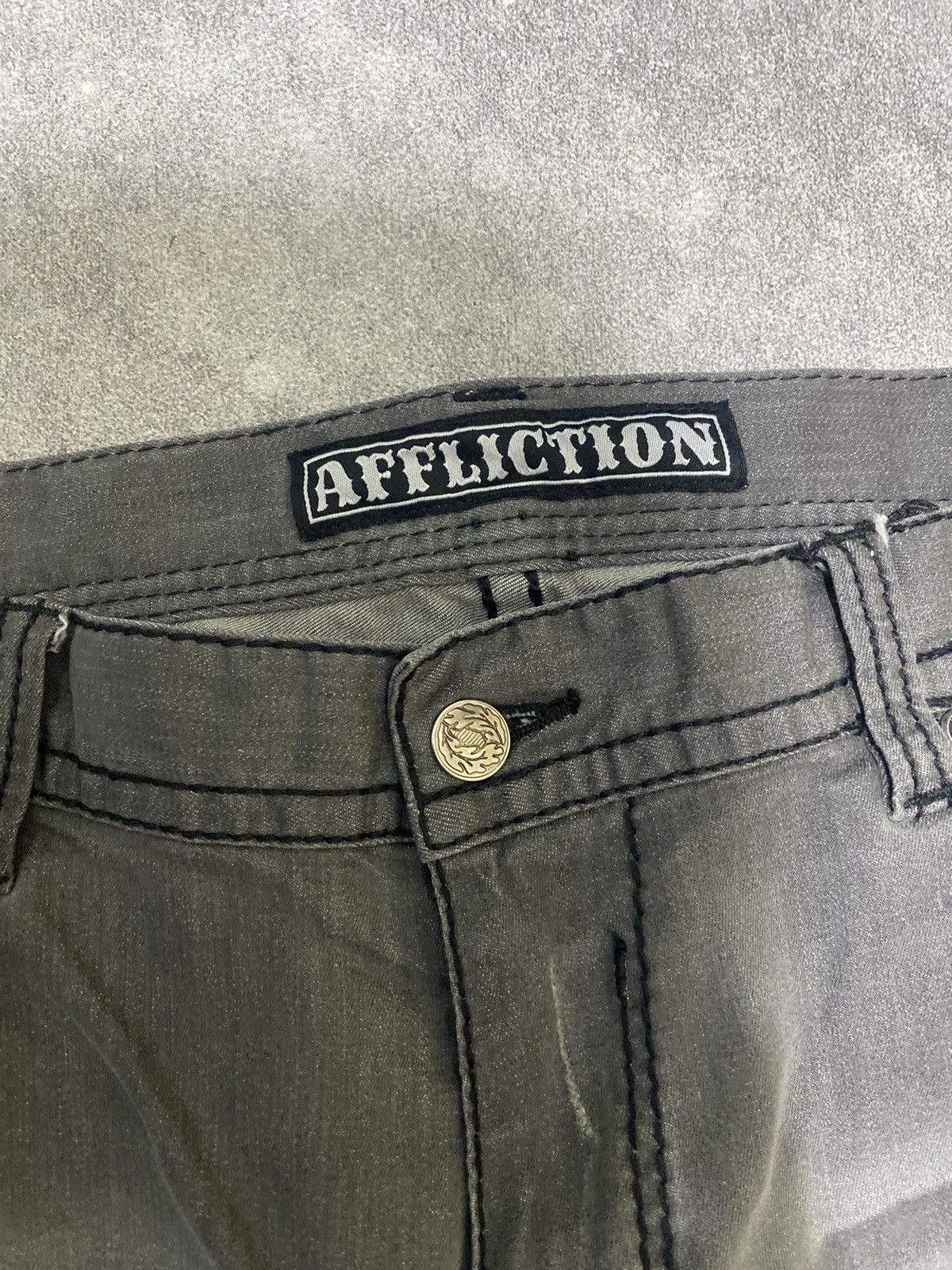 Affliction y2k blake denim jeans