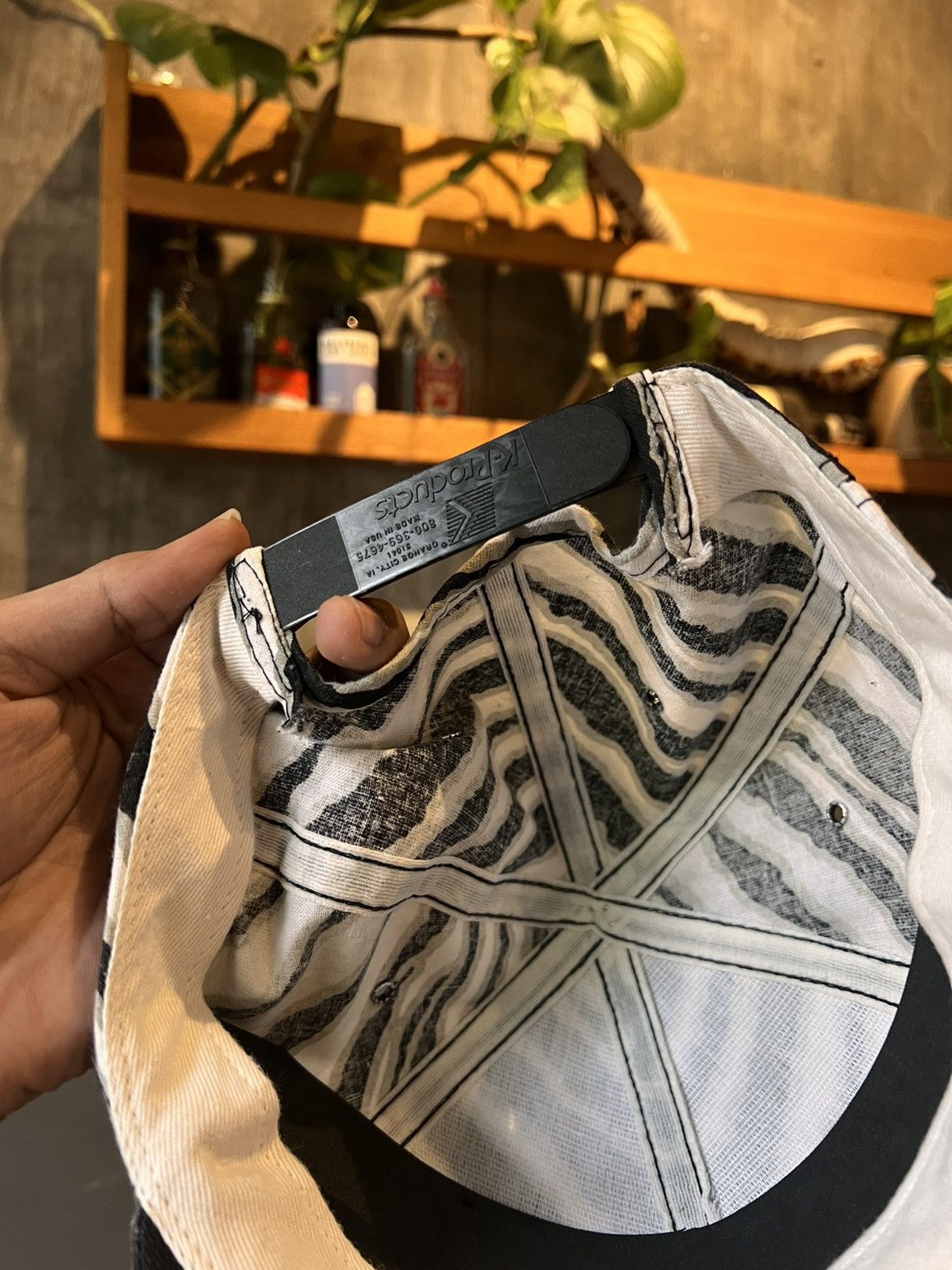 Vintage × Zubaz Vintage Hat John Deere Zubaz by K Products Size ONE SIZE - 2 Thumbnail