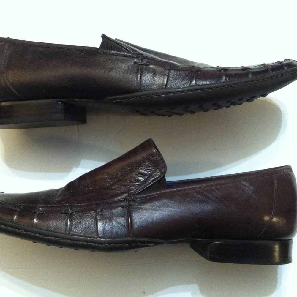 Robert Wayne ROBERT WAYNE MENS BROWN LEATHER DRESS SHOES SIZE: 9.5M Size US 9.5 / EU 42-43 - 5 Thumbnail