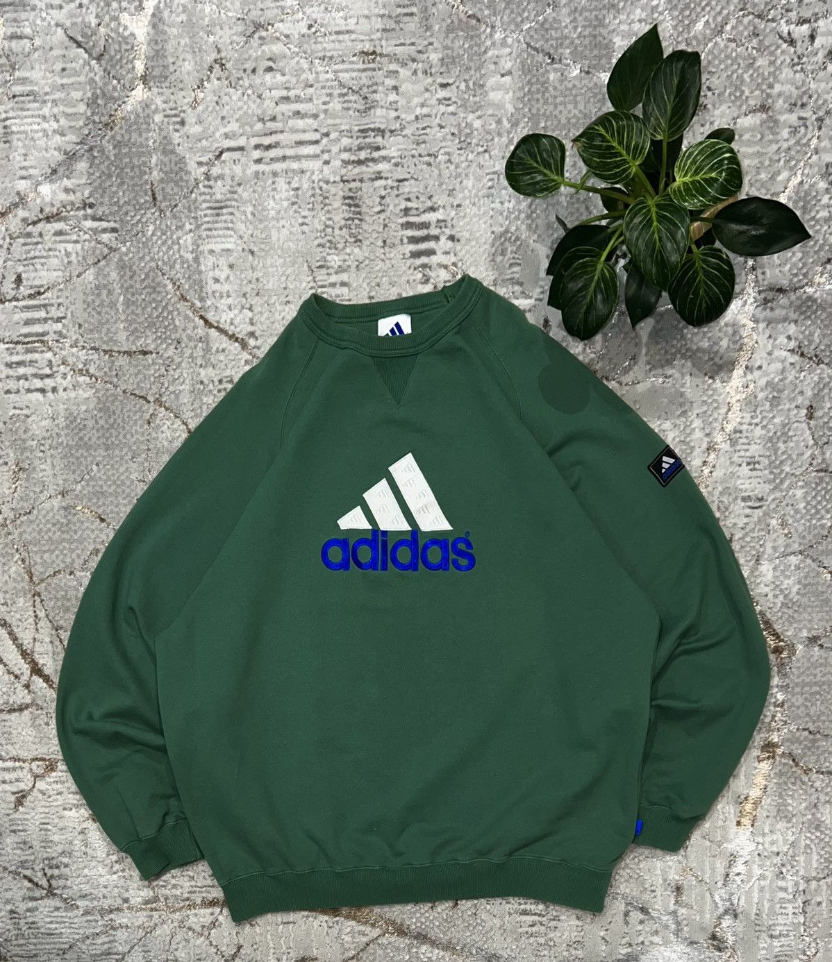 Adidas × Vintage ADIDAS VINTAGE 00S RETRO OVERSIZE BOXY SWEATSHIRT CREWNECK Size US XL / EU 56 / 4 - 1 Thumbnail