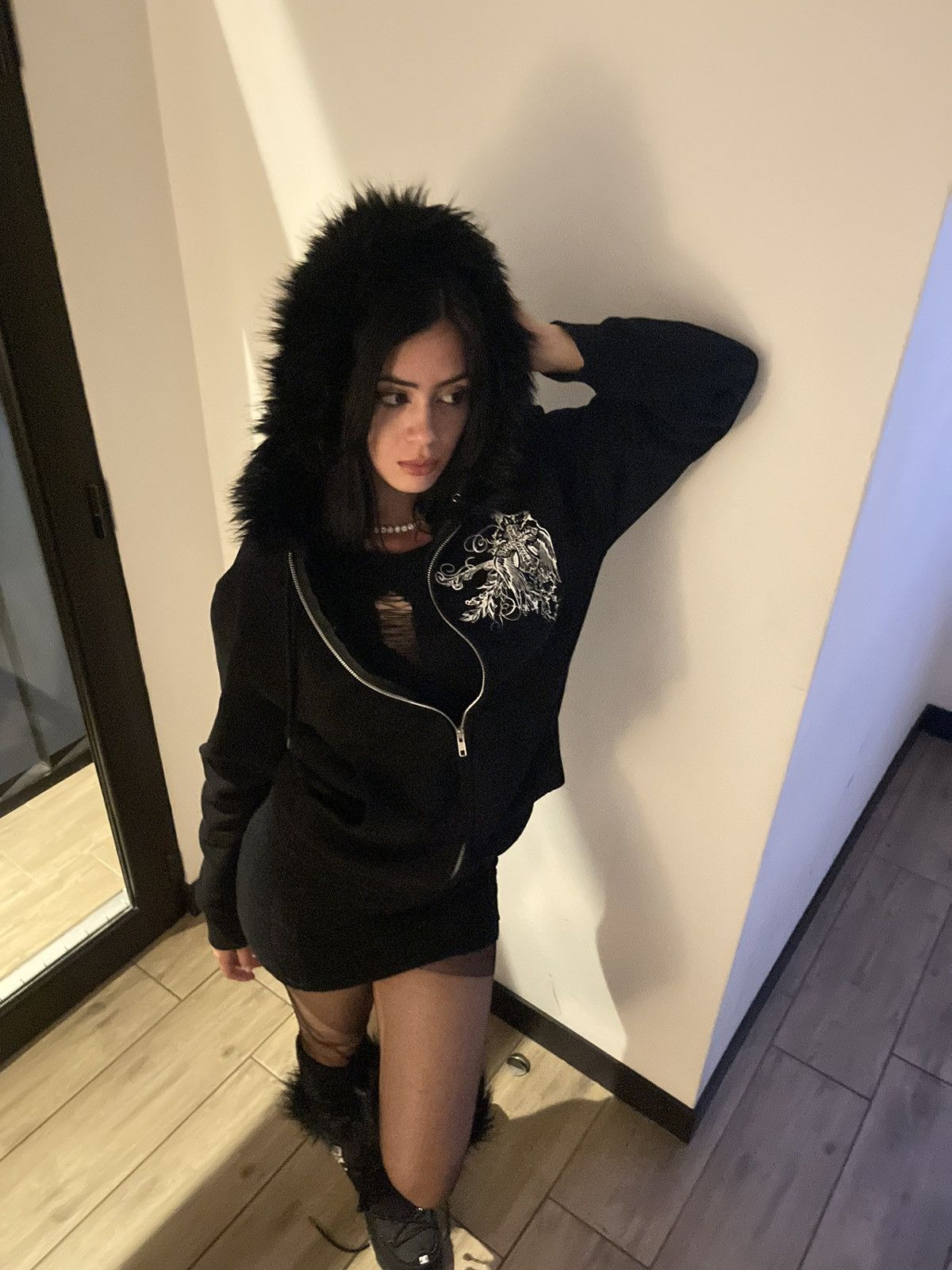 Other × Vintage Ballistics fur hoodie Size US L / EU 52-54 / 3 - 3 Thumbnail