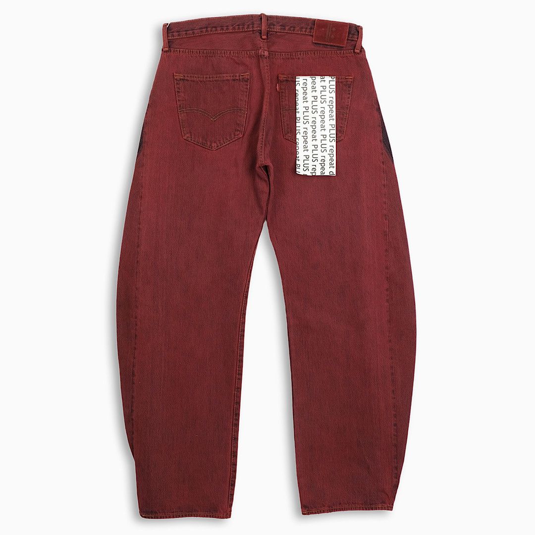 Japanese Brand × Levi's × Vintage REPEAT PLUS 002 Dirty Red 35 size (RP002R3501 Size US 35 - 2 Thumbnail