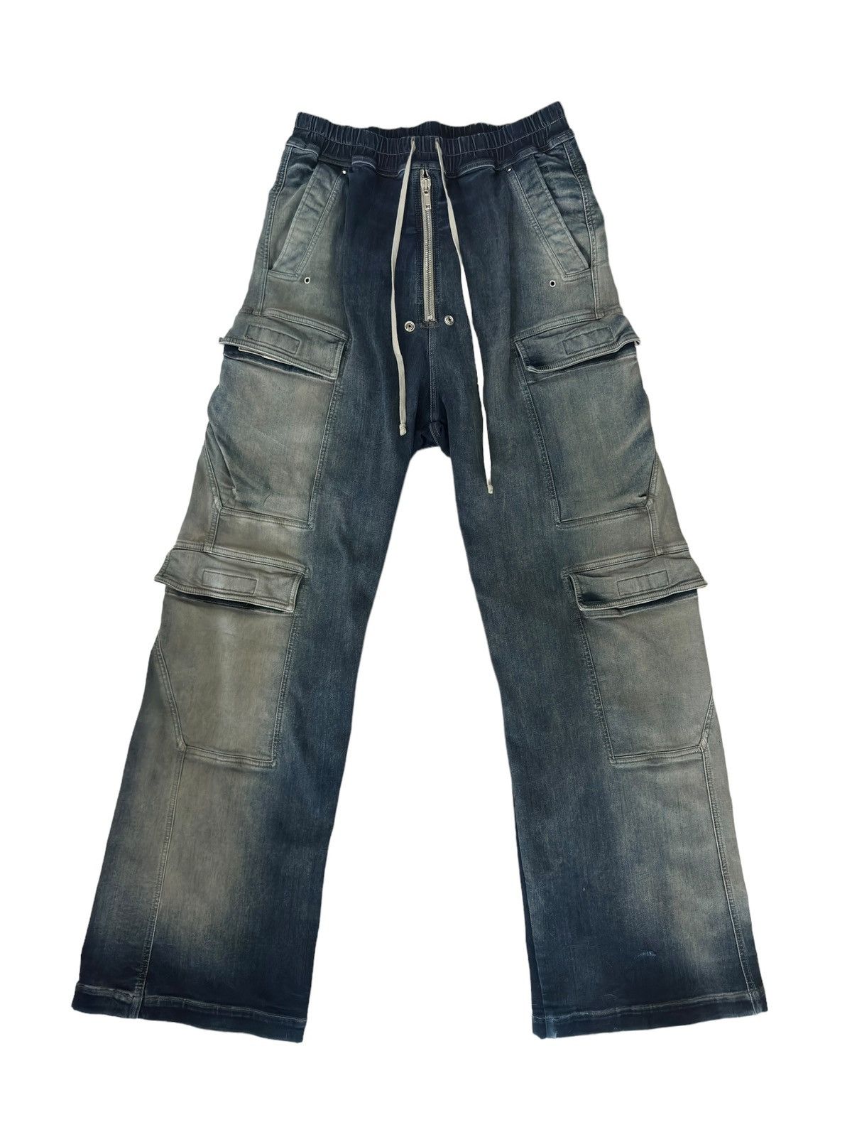 Rick Owens Rick Owens DRKSHDW SS23 Double Jumbo Bela Cargo Denim