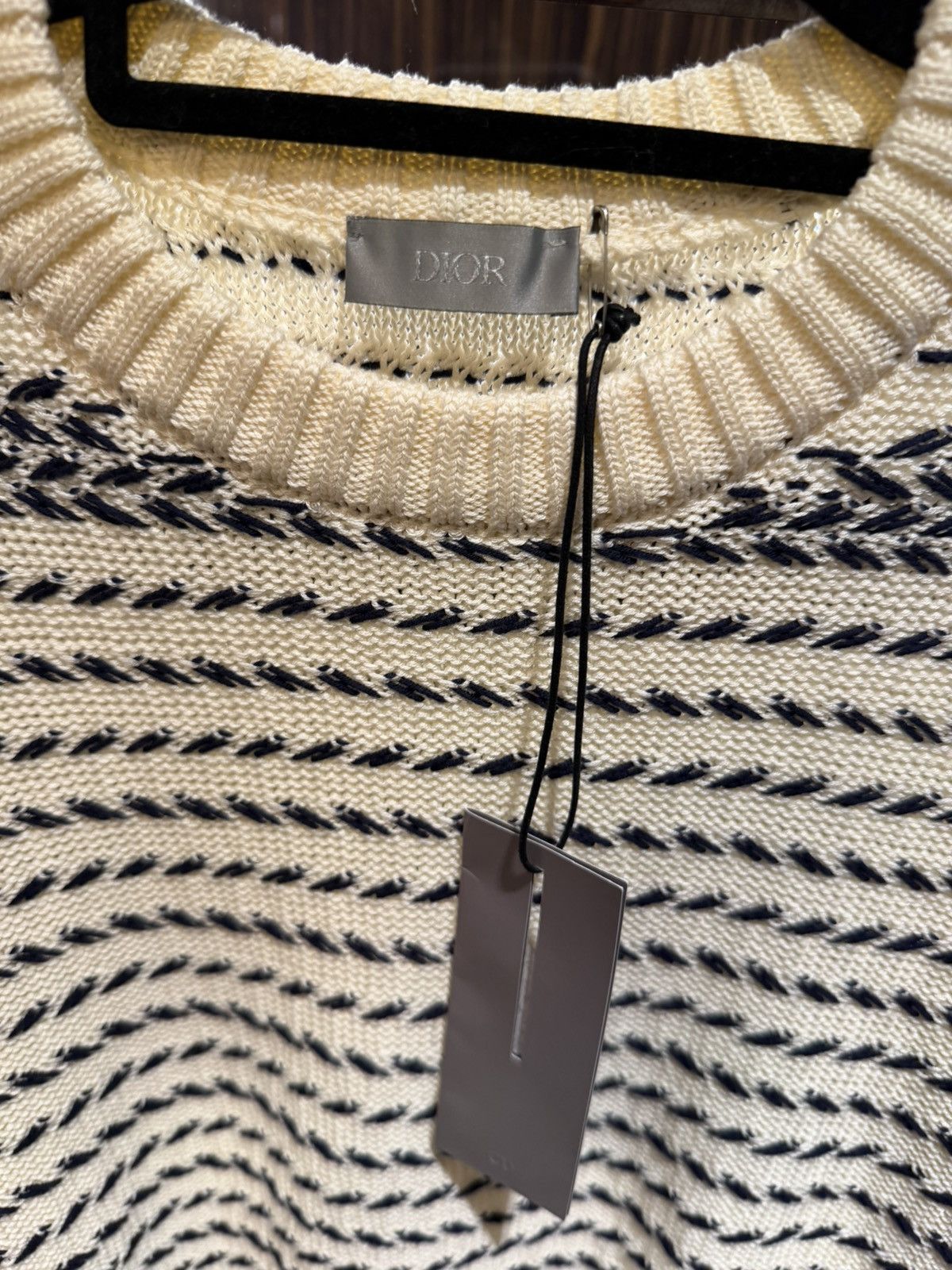 Dior Dior knit chevron pullover Size US M / EU 48-50 / 2 - 3 Thumbnail