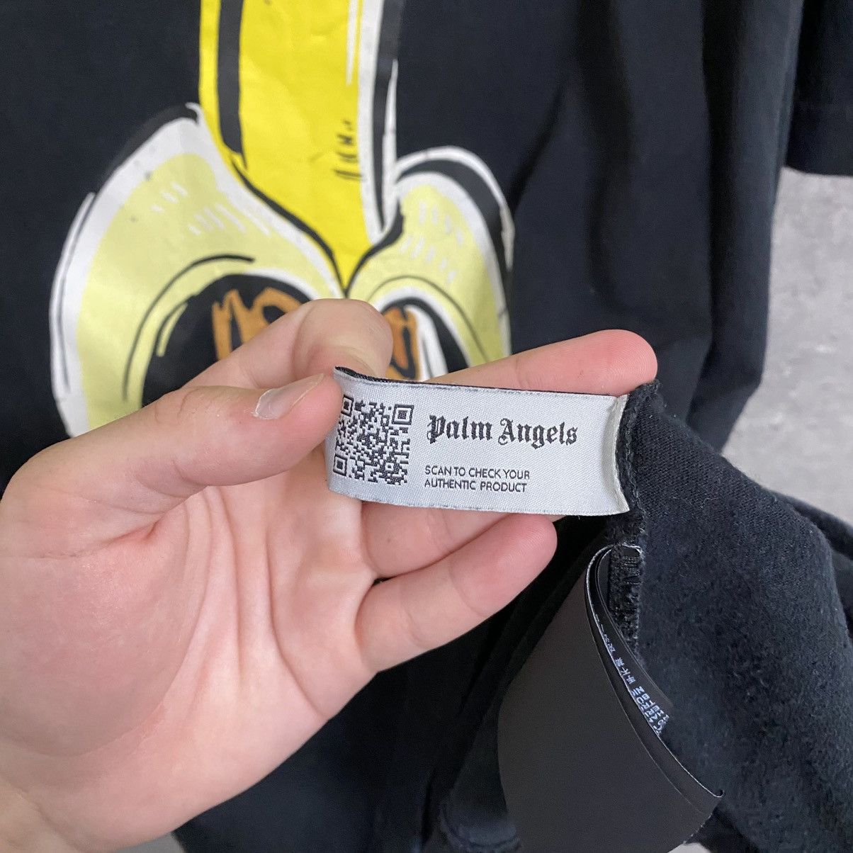 Palm Angels Palm Angels T-Shirt Banana Big Logo Size US L / EU 52-54 / 3 - 13 Thumbnail
