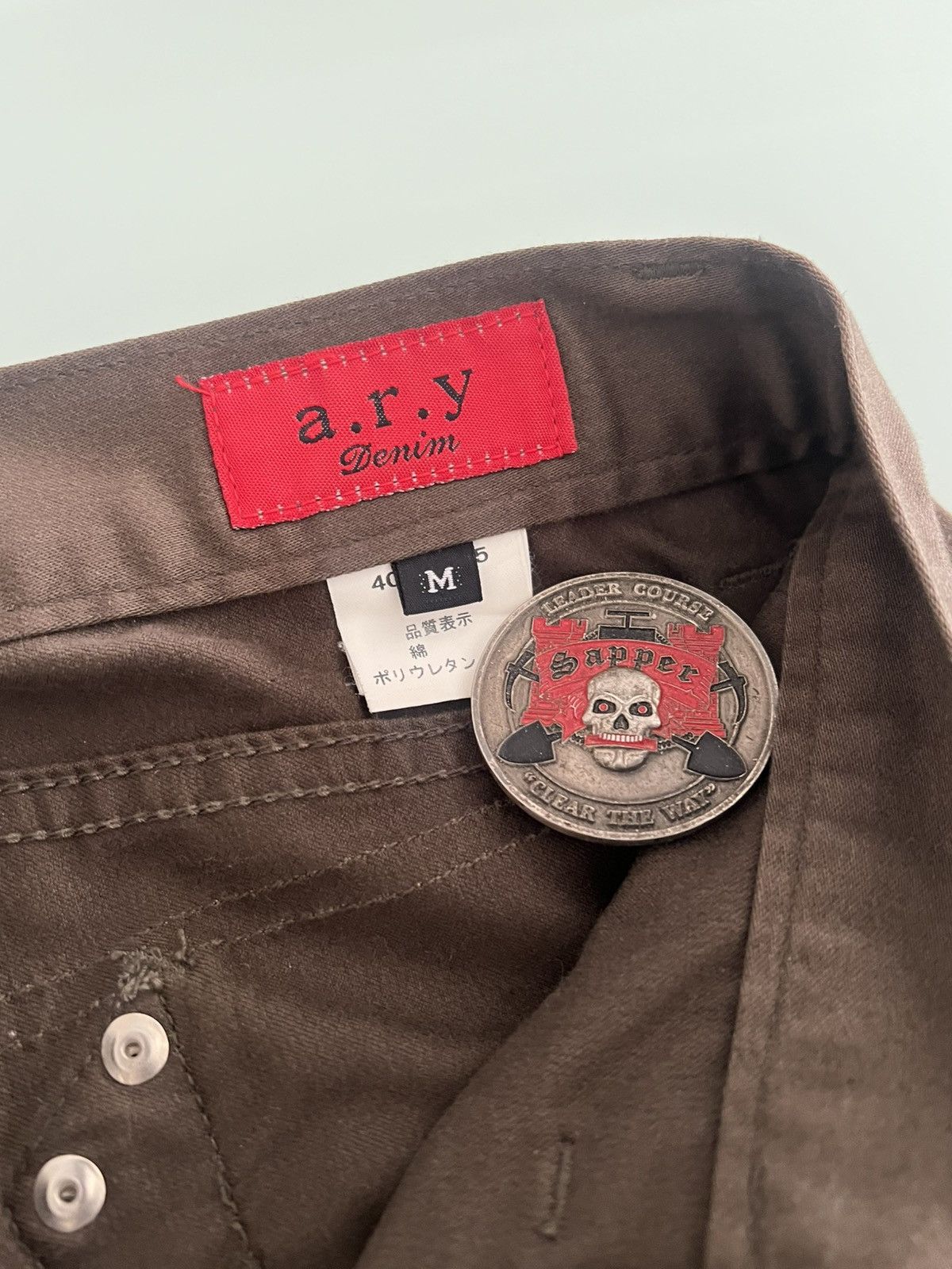 Japanese Brand × Vintage A.R.Y Green Pants Size US 31 - 5 Thumbnail