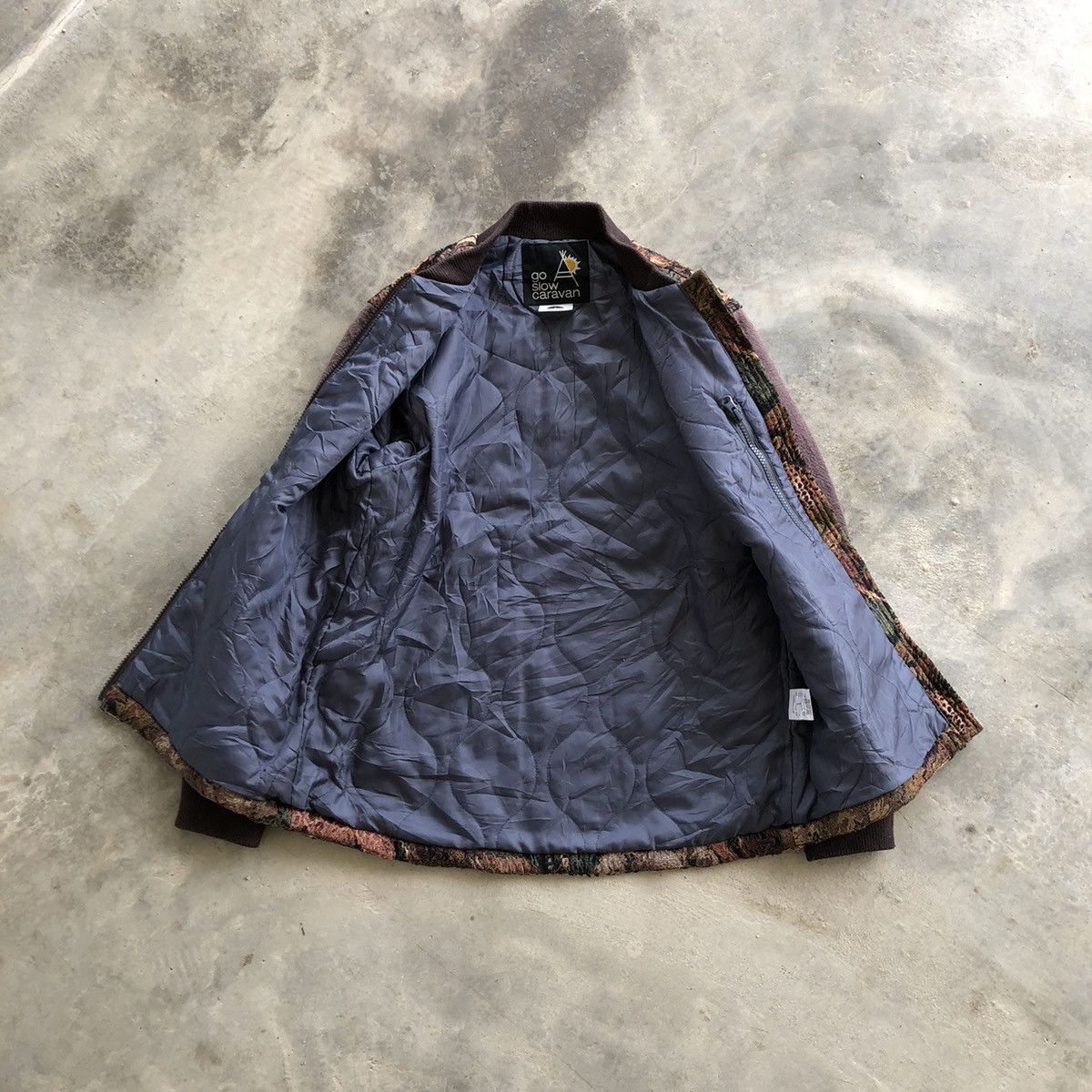 go slow caravan GO SLOW CARAVAN Rare Animal Safari Design Cotton Jacket Size US S / EU 44-46 / 1 - 5 Thumbnail