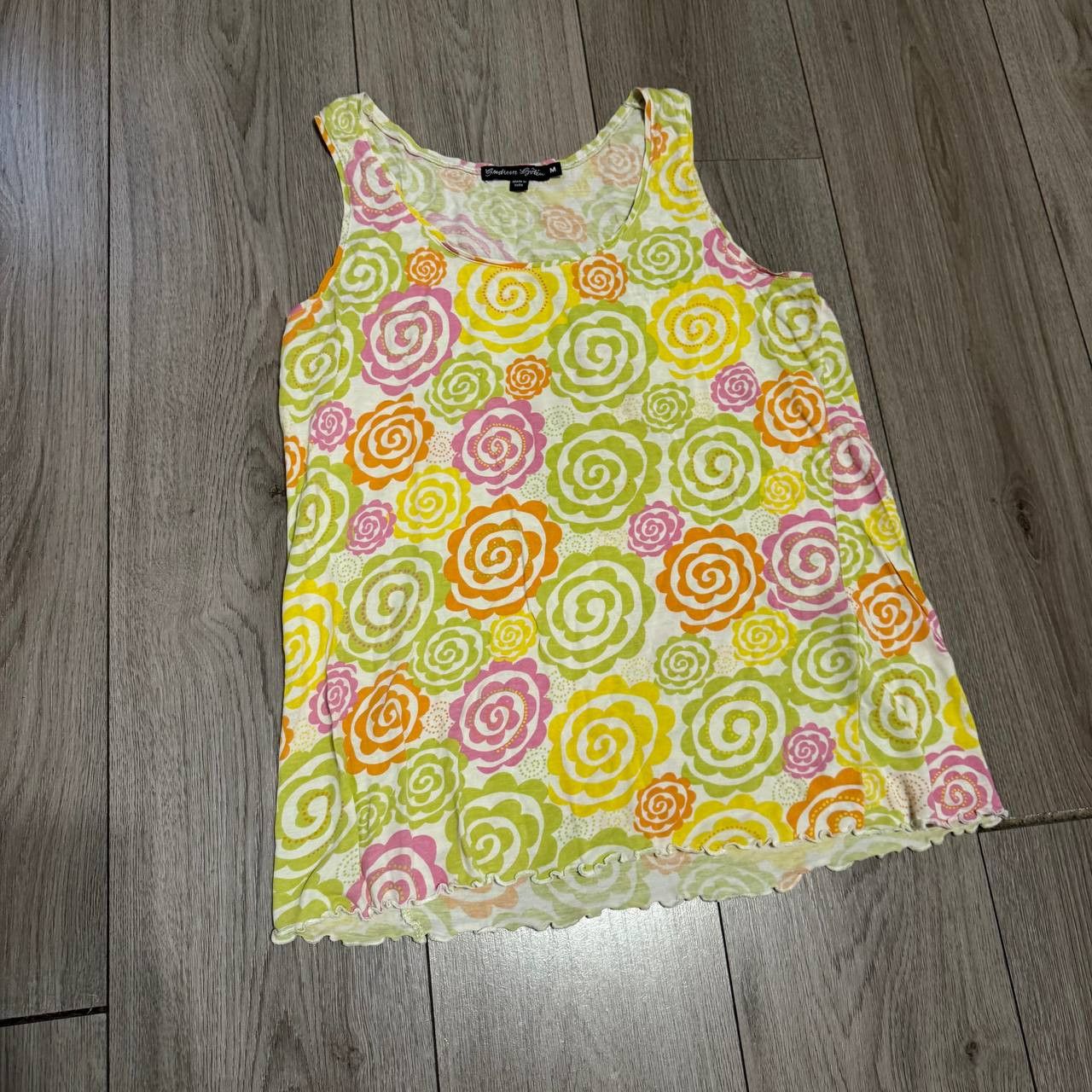 Gudrun Sjoden Gudrun Sjoden Flowers Pattern Tank Top, Size M Size M / US 6-8 / IT 42-44 - 2 Thumbnail