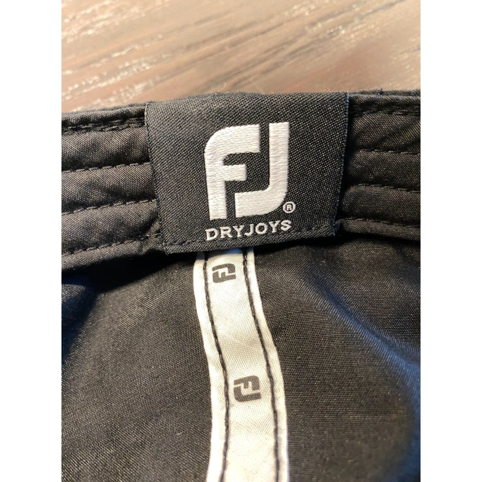 Footjoy FOOTJOY Hat Mens One Size Black DryJoys Strapback Lightweight Adjustable Golf Size ONE SIZE - 7 Thumbnail
