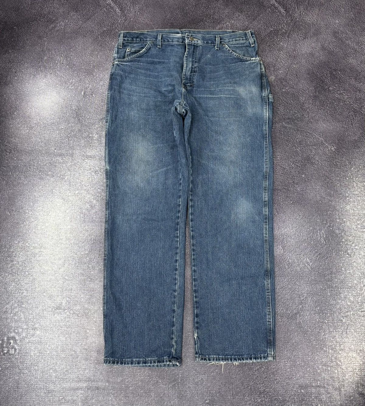 Dickies Vintage Dickies American Denim USA Blue Hype Baggy Jeans Size US 38 / EU 54 - 2 Thumbnail
