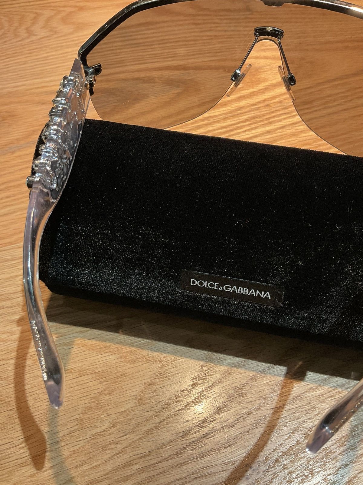 Dolce & Gabbana Dolce & gabbana crystal reflective sunglasses Size ONE SIZE - 11 Thumbnail