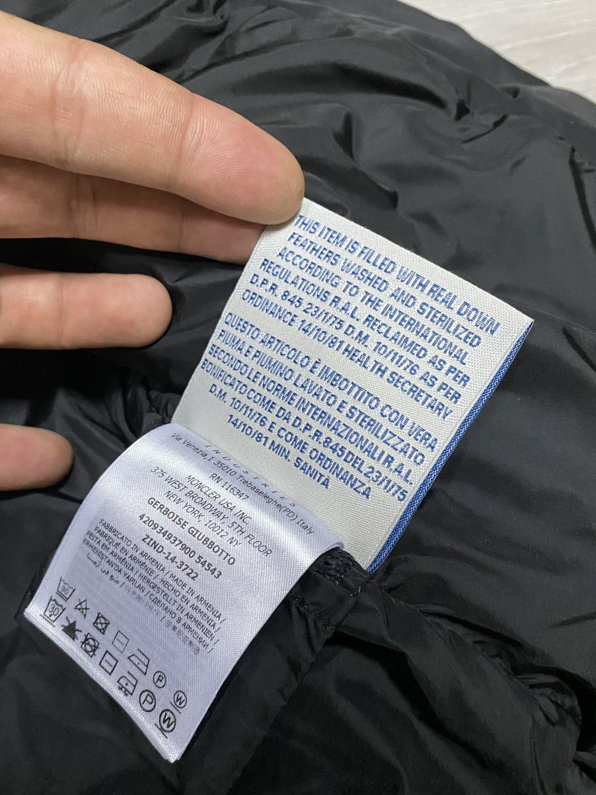 Moncler Moncler Gerboise Down Coat Jacket Puffer Black Size 0 Zip Size S / US 4 / IT 40 - 13 Thumbnail