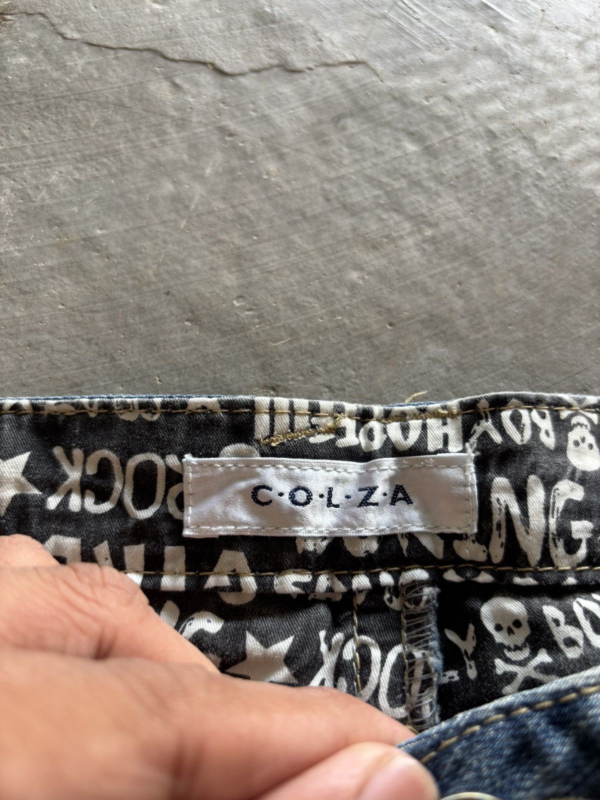 PPFM Distressed double waist C.O.L.Z.A japanese punk goth style Size US 30 / EU 46 - 5 Thumbnail