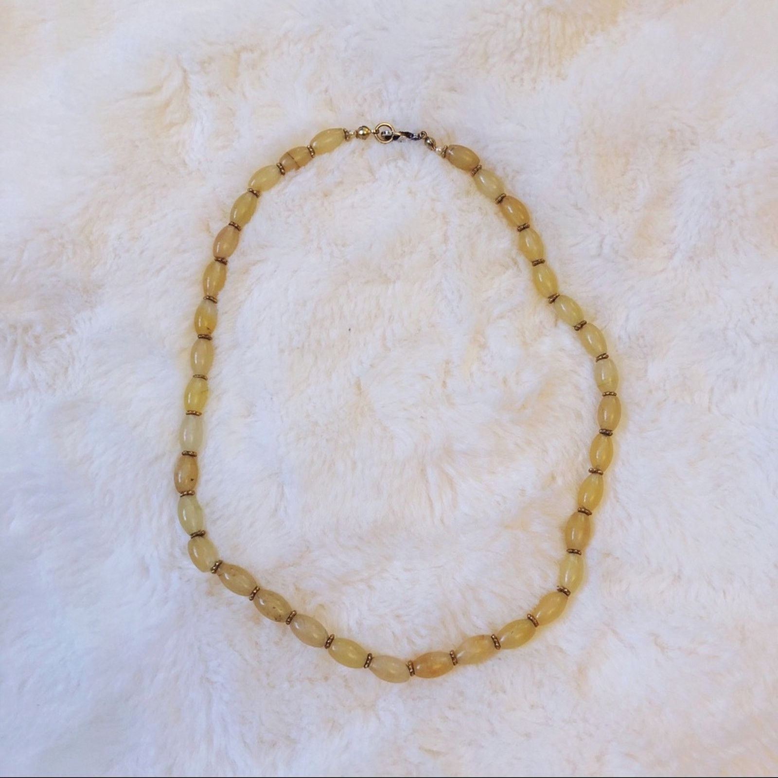 Other Yellow Multi-bead Necklace Size ONE SIZE - 4 Thumbnail