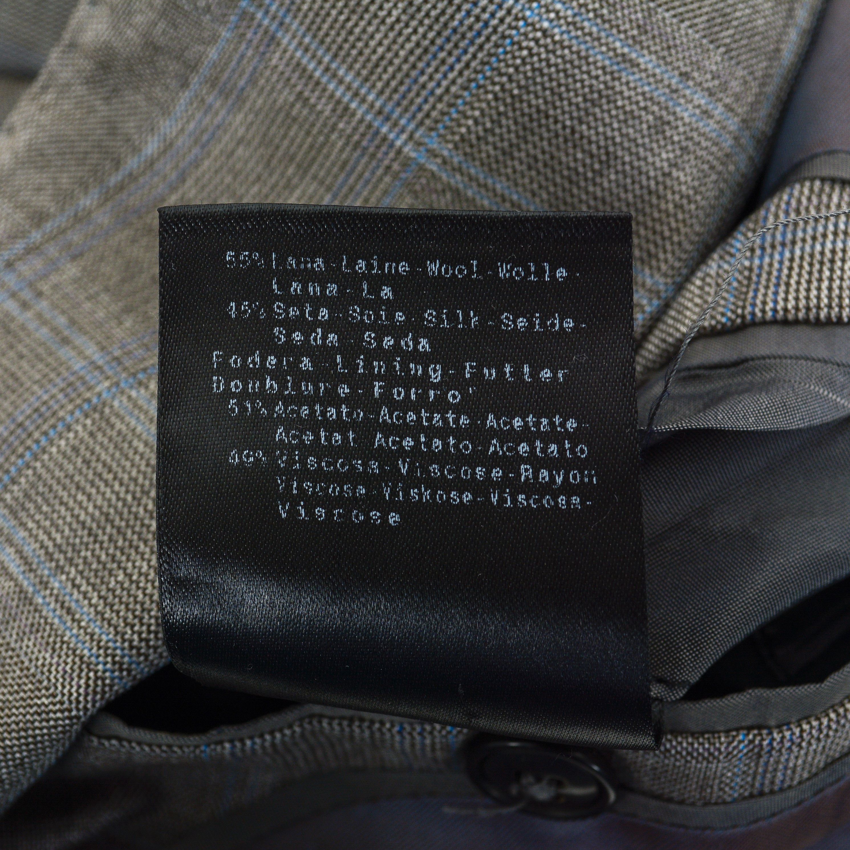 Giorgio Armani Men Blazer EU 48 Sport Coat Jacket Wool Silk Made in Italy Size 38R - 7 Thumbnail