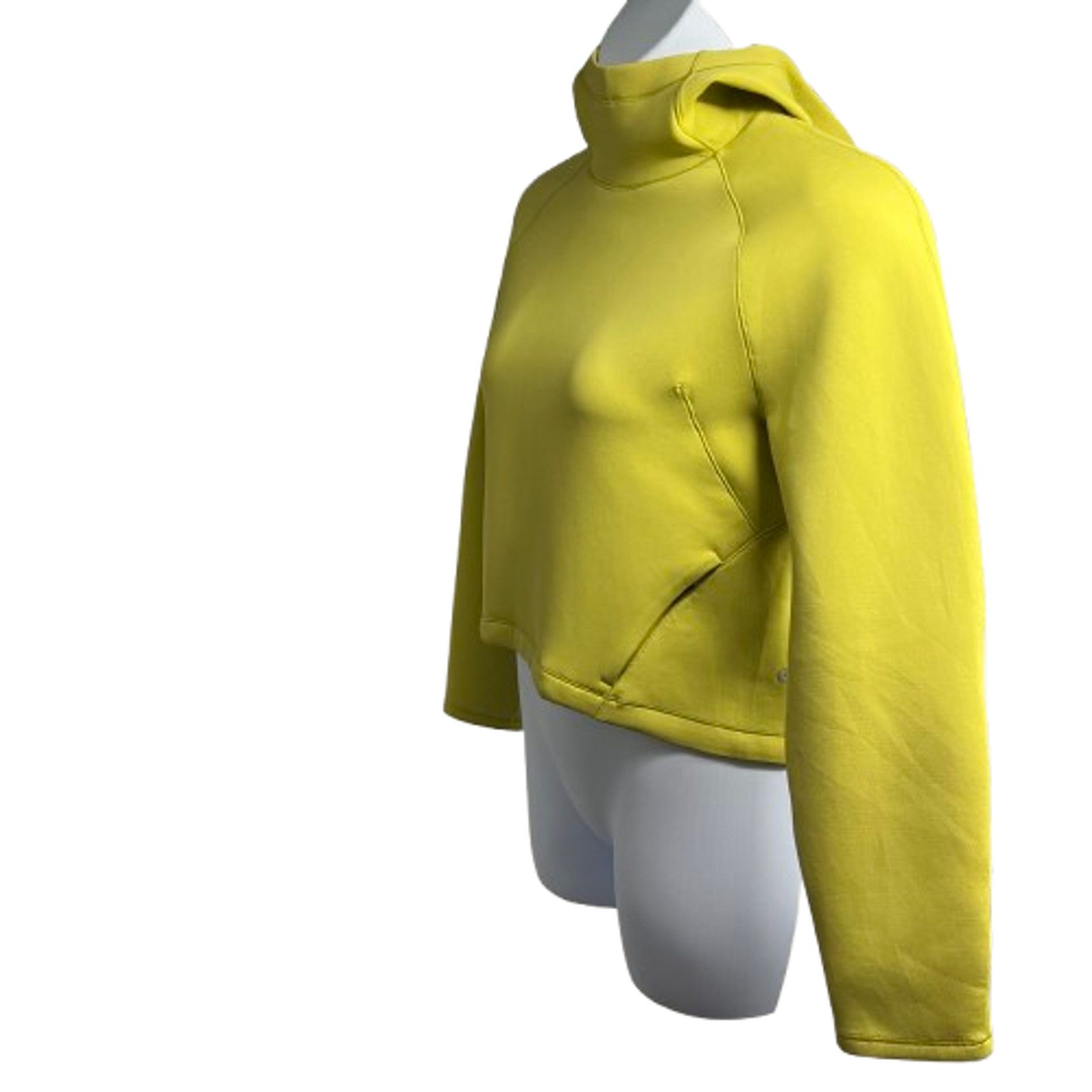 Lululemon Lululemon Airwrap Pullover Cropped Hoodie Pockets Sz 4 Size S / US 4 / IT 40 - 6 Thumbnail