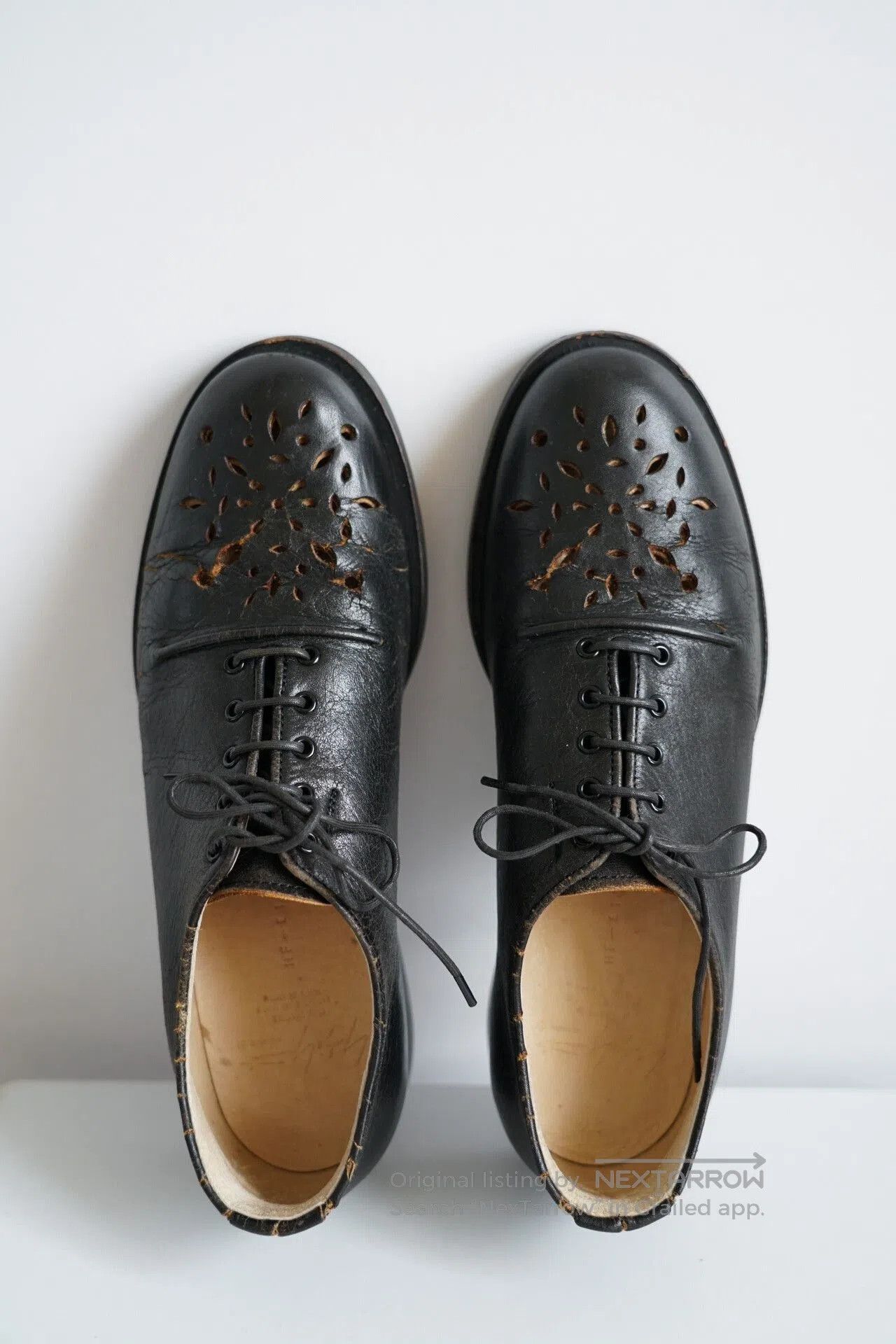 Yohji Yamamoto Yohji Yamamoto Black Leather Shoes. Size US 10 / EU 43 - 5 Thumbnail