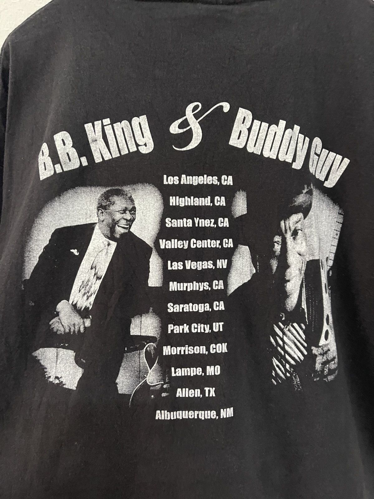 Band Tees × Vintage Vintage B.B Kings & Buddy Guy Band Shirt Size US XL / EU 56 / 4 - 6 Thumbnail