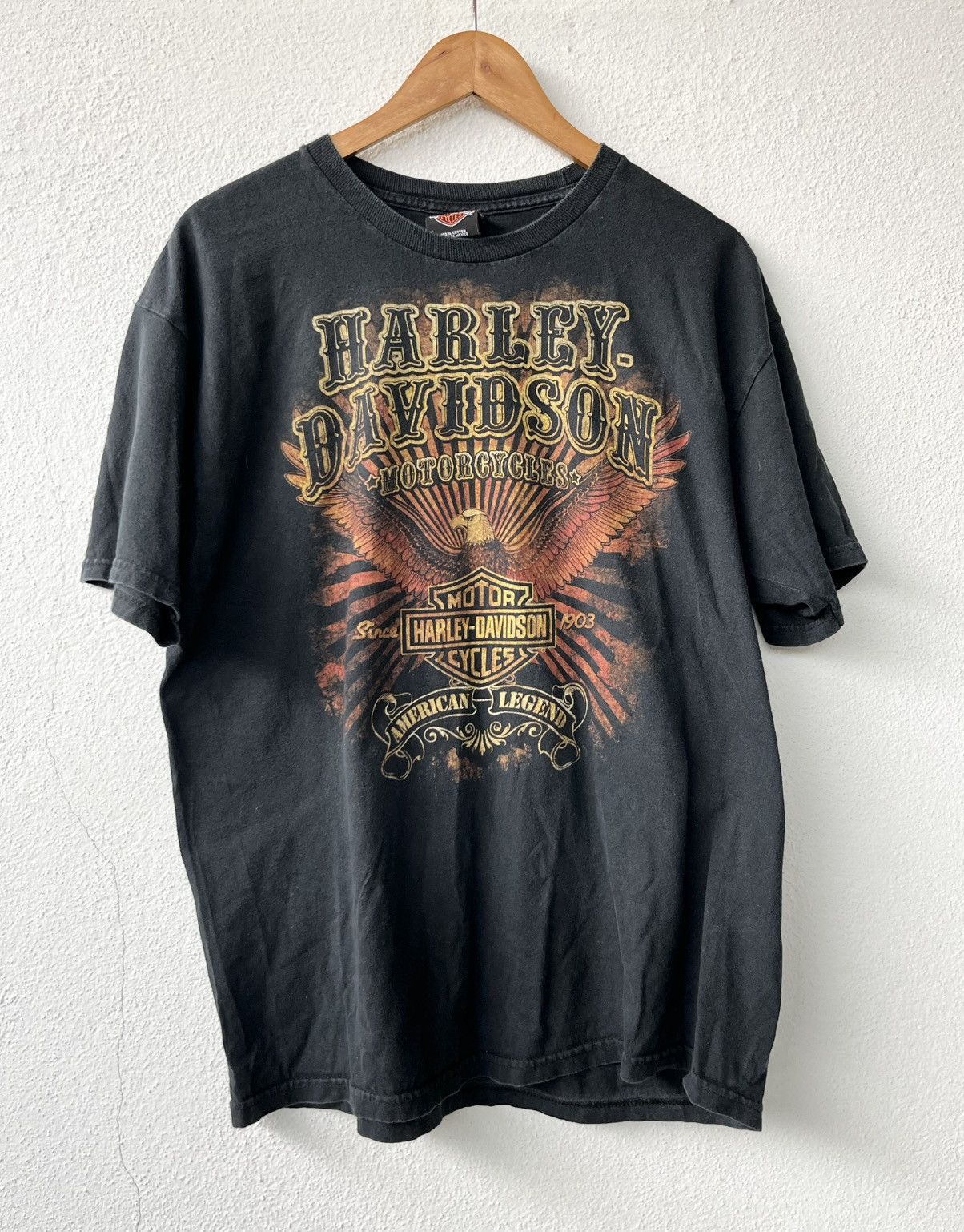 Harley Davidson Harley Davidson "Showa-no-Mori Tokyo" Eagle Graphic T-Shirt Size US L / EU 52-54 / 3 - 1 Thumbnail