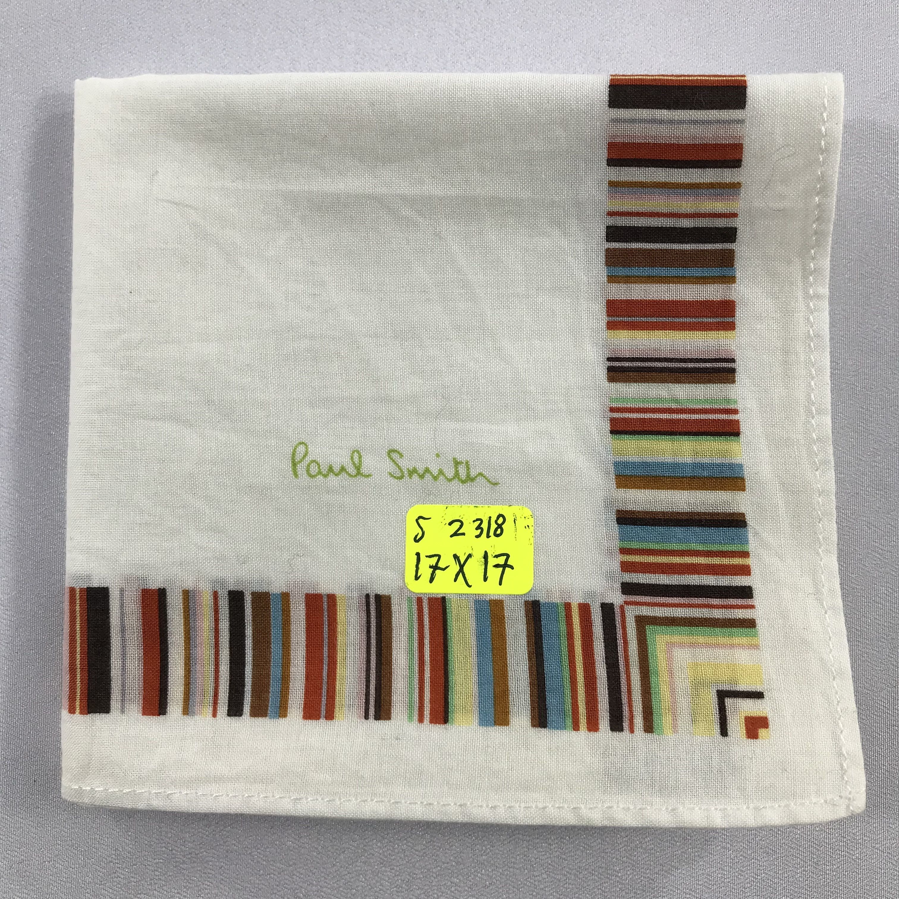 Paul Smith × Vintage Paul Smith Bandana / Handkerchief / Neckerchief - S2318 Size ONE SIZE - 5 Thumbnail