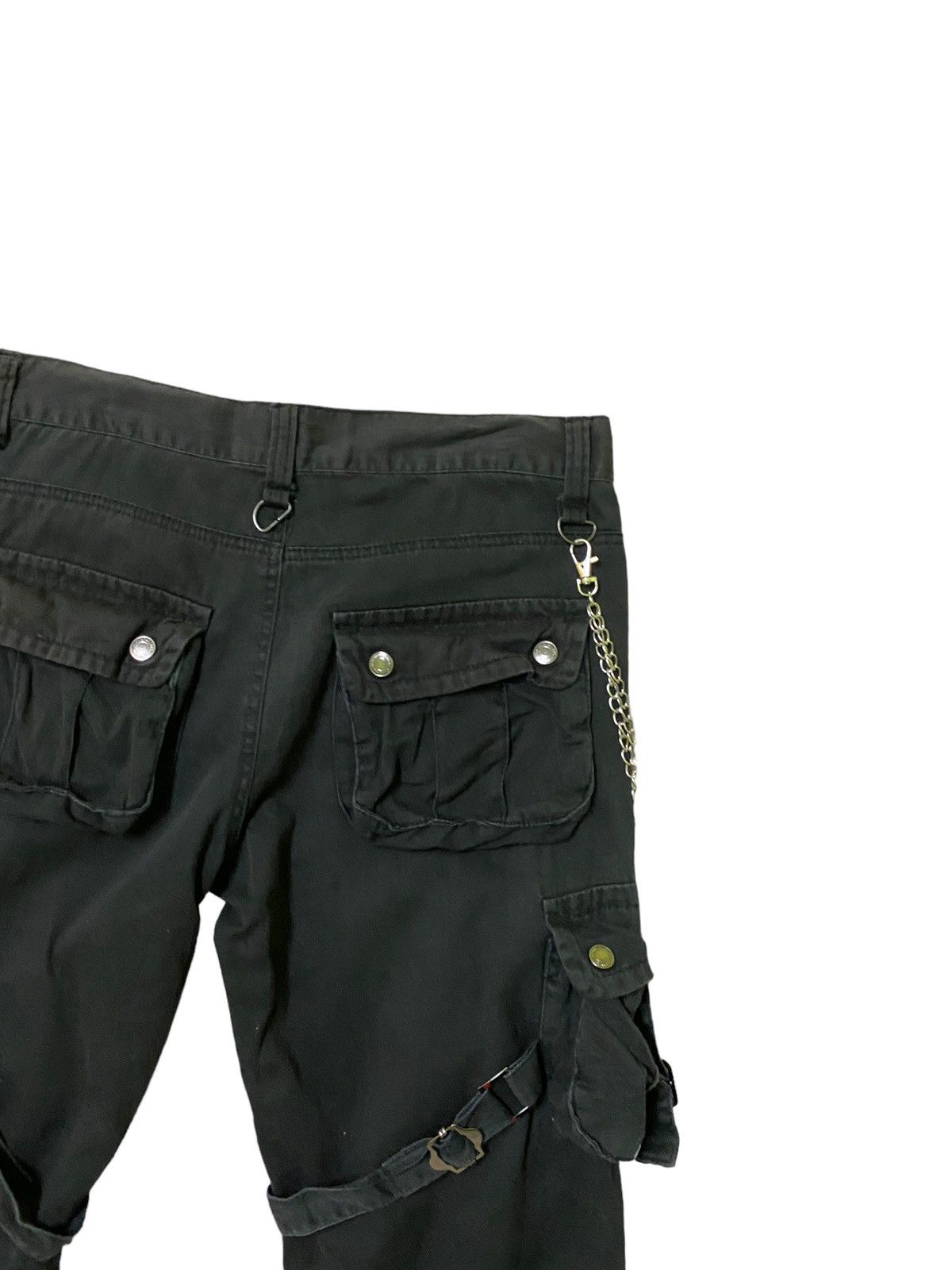LOWBOX Rare LowBox Bondage Multipocket Punk Revolution Pants Size US 29 - 13 Thumbnail