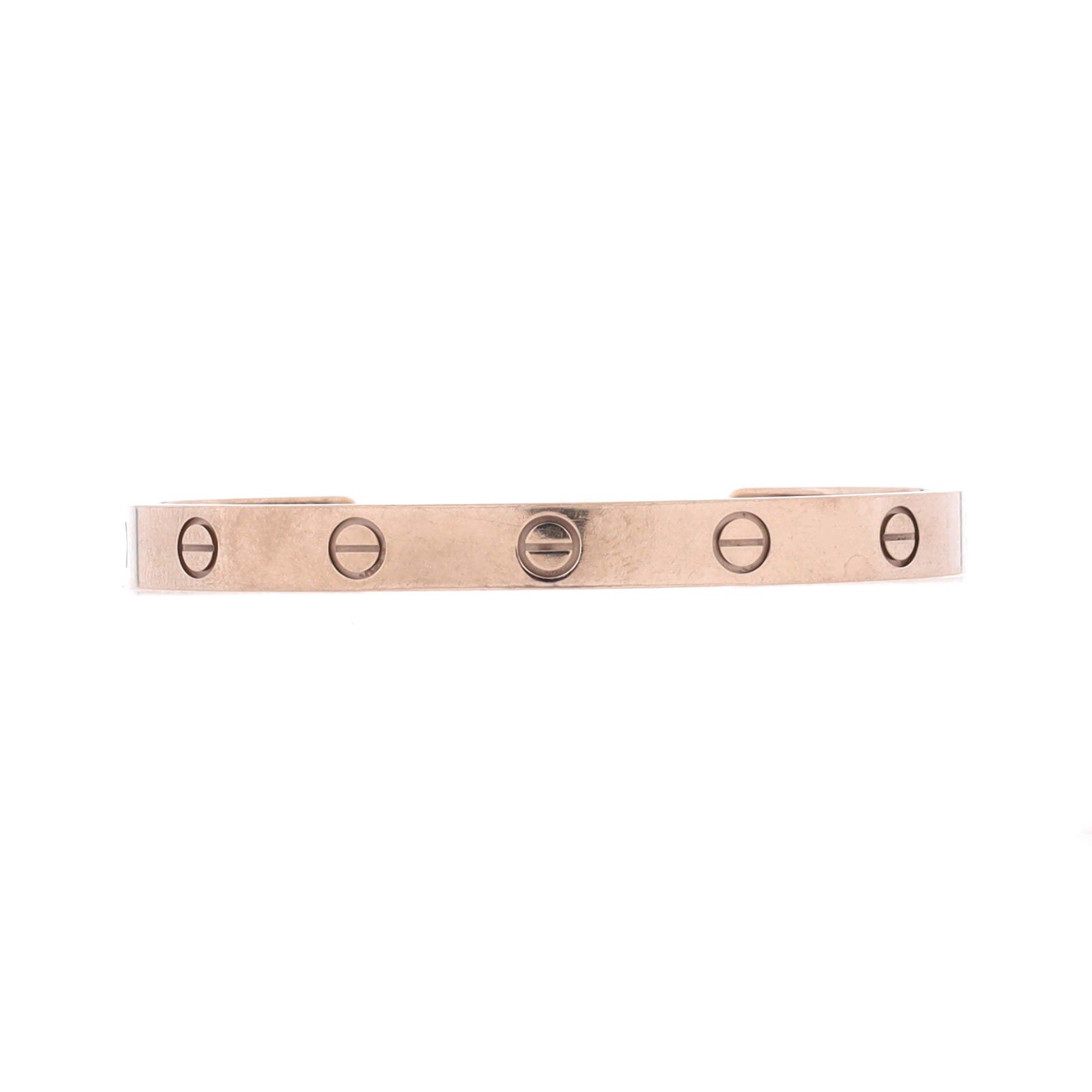 Cartier Love Cuff Bracelet Size ONE SIZE - 1 Thumbnail