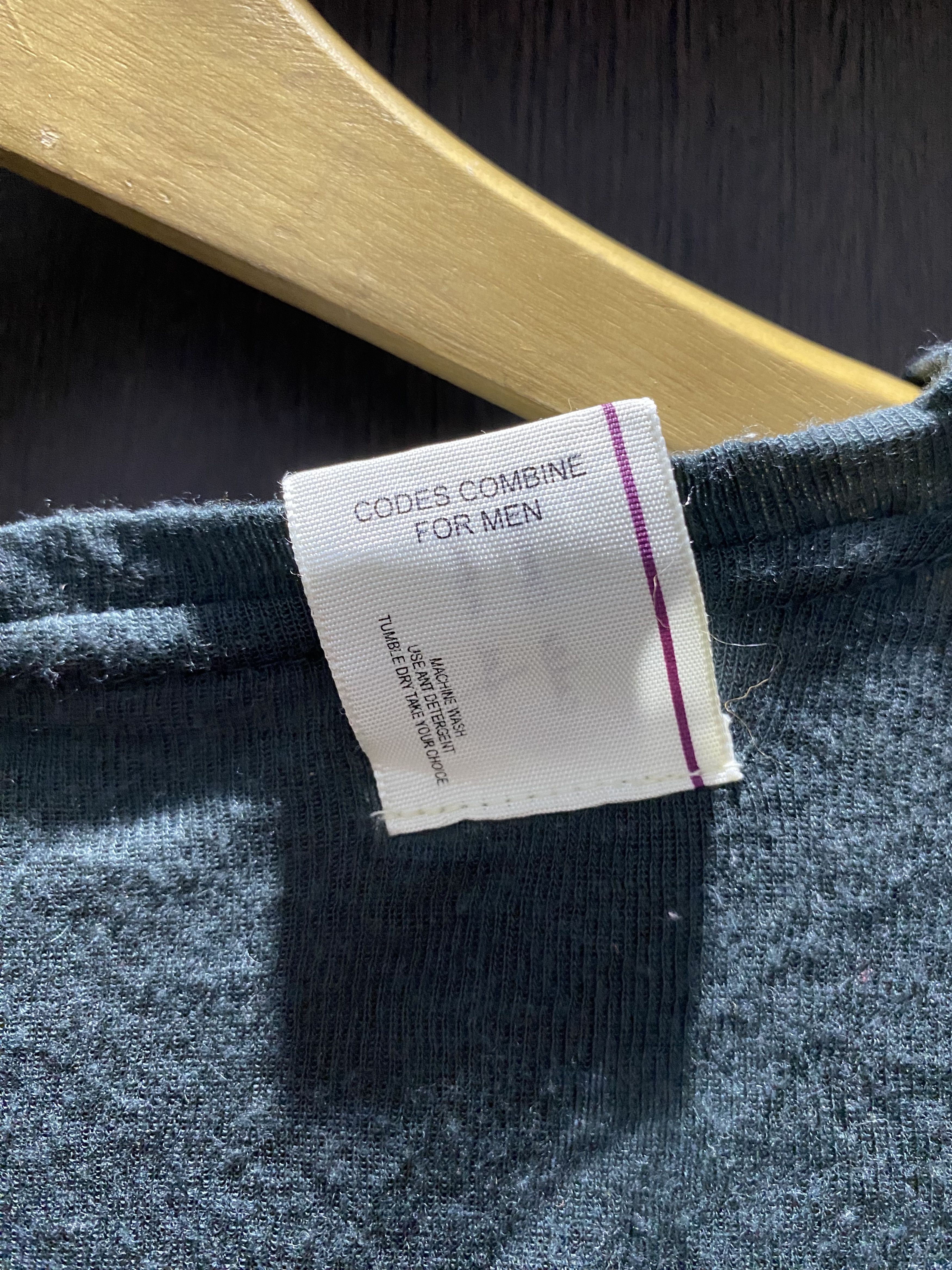 Japanese Brand Codes combine asymmetric destroyed LGB style Size US M / EU 48-50 / 2 - 8 Thumbnail