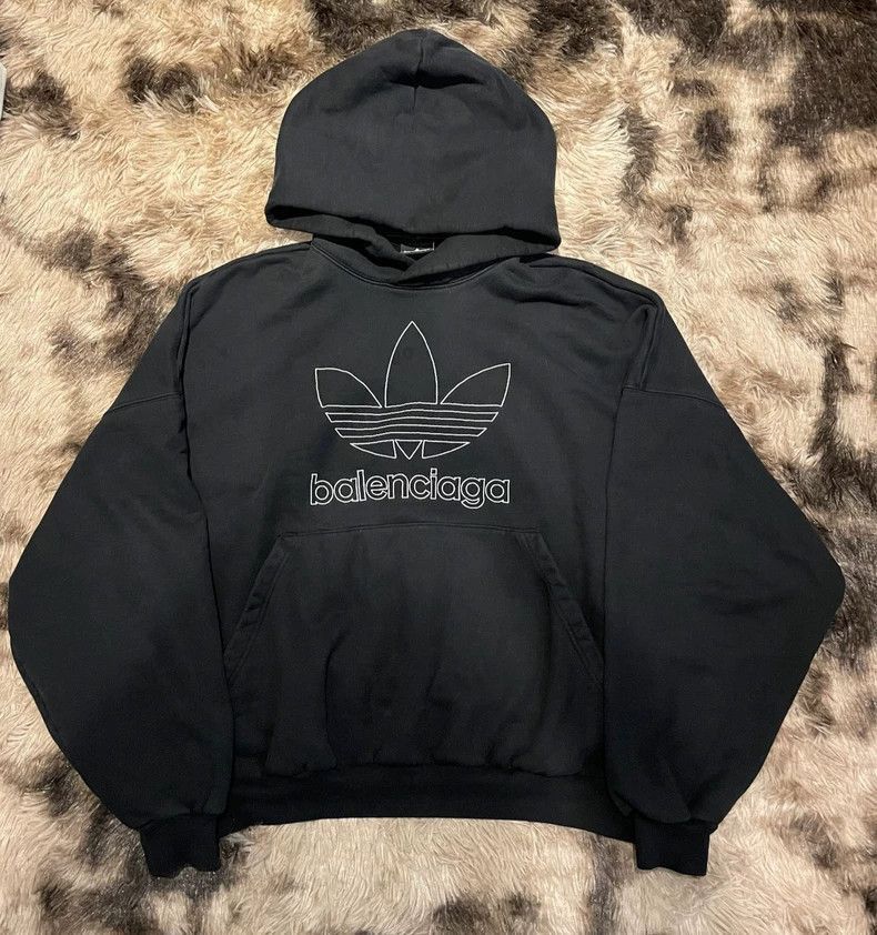 Balenciaga Balenciaga Adidas collaborative hoodie | Grailed