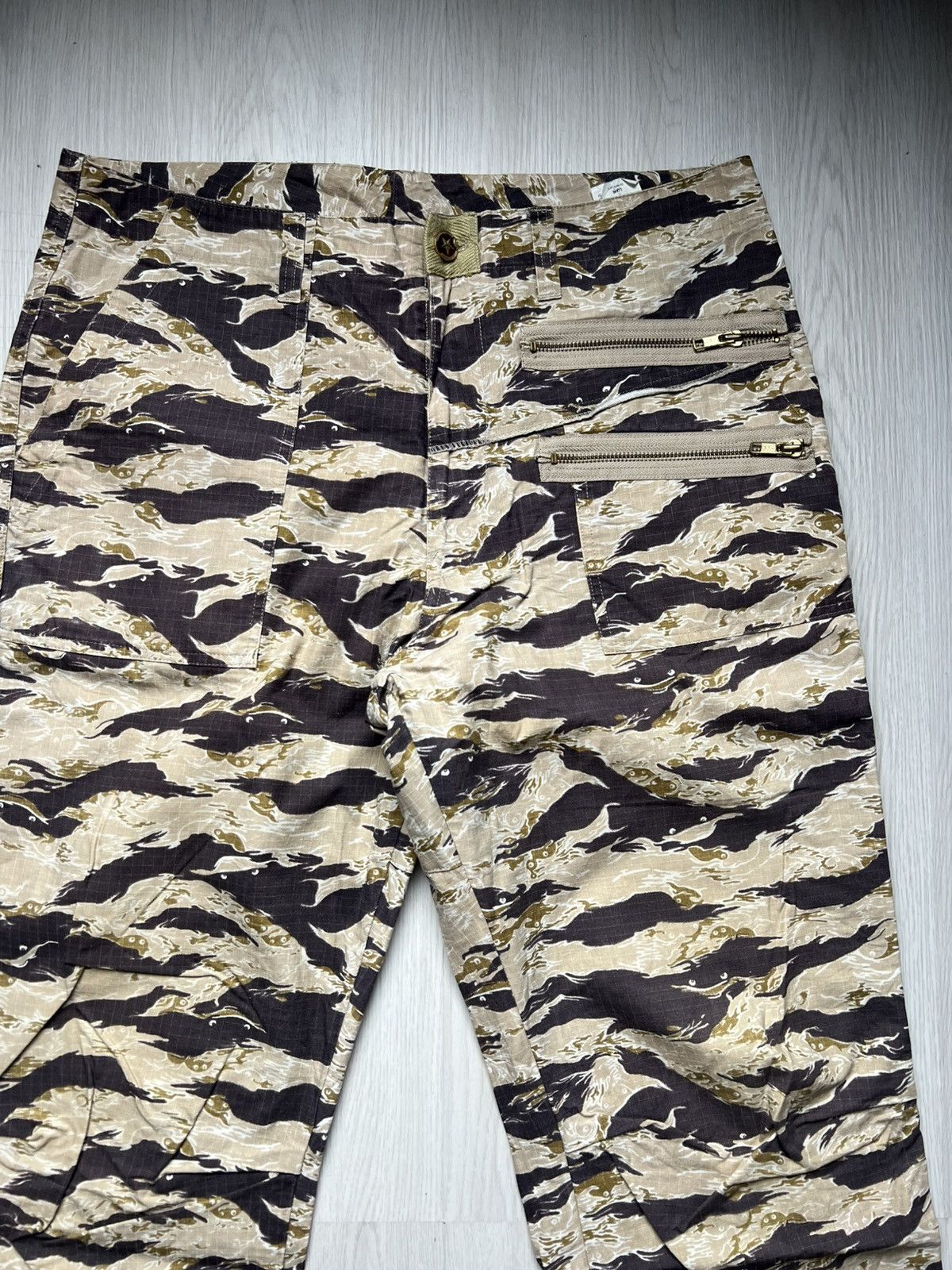 NADA SS05 Nada Rebirth To Tabura Rasa Tiger Stripe Communist Army Size US 34 / EU 50 - 3 Thumbnail