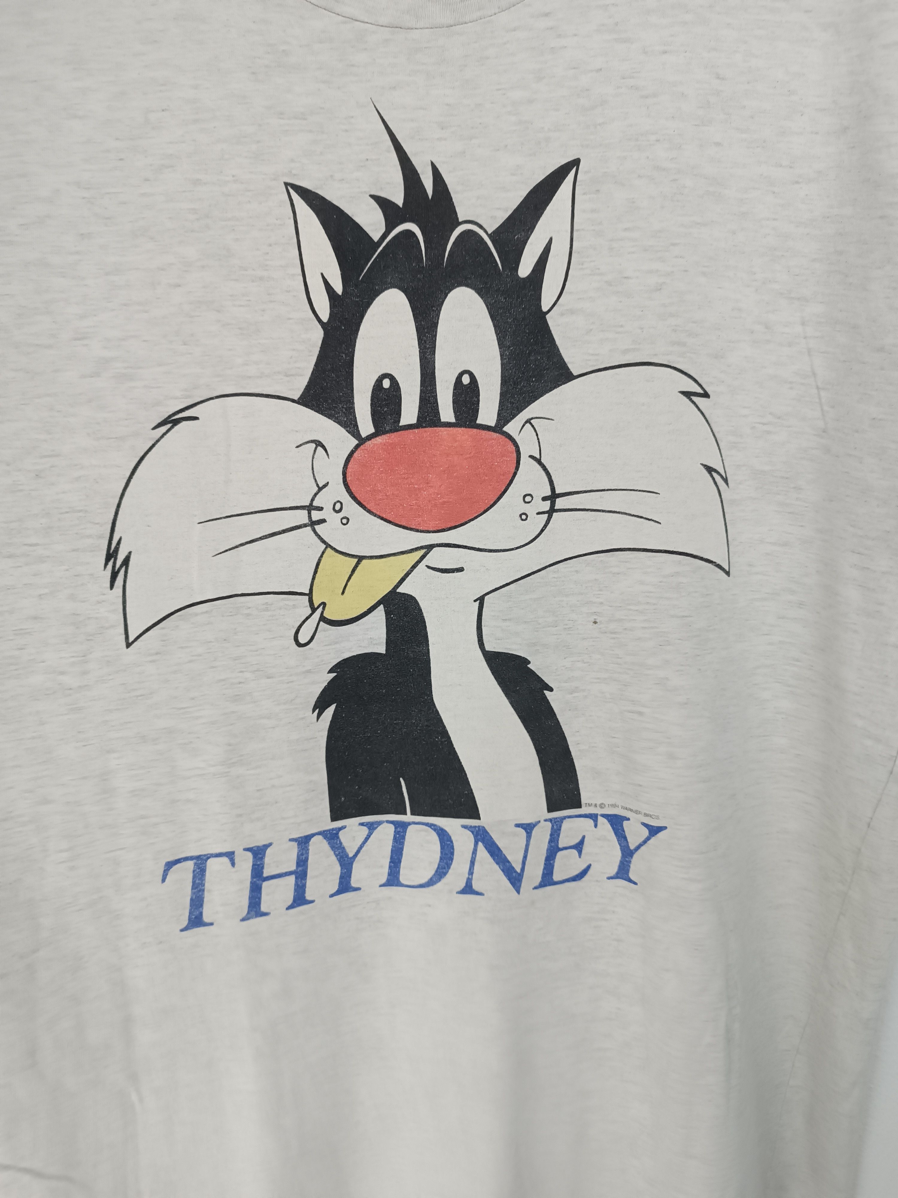 Disney THRASHED FADED VINTAGE 90'S THYDNEY TWEETY TEE VERY RARE TEE Size US XL / EU 56 / 4 - 7 Thumbnail