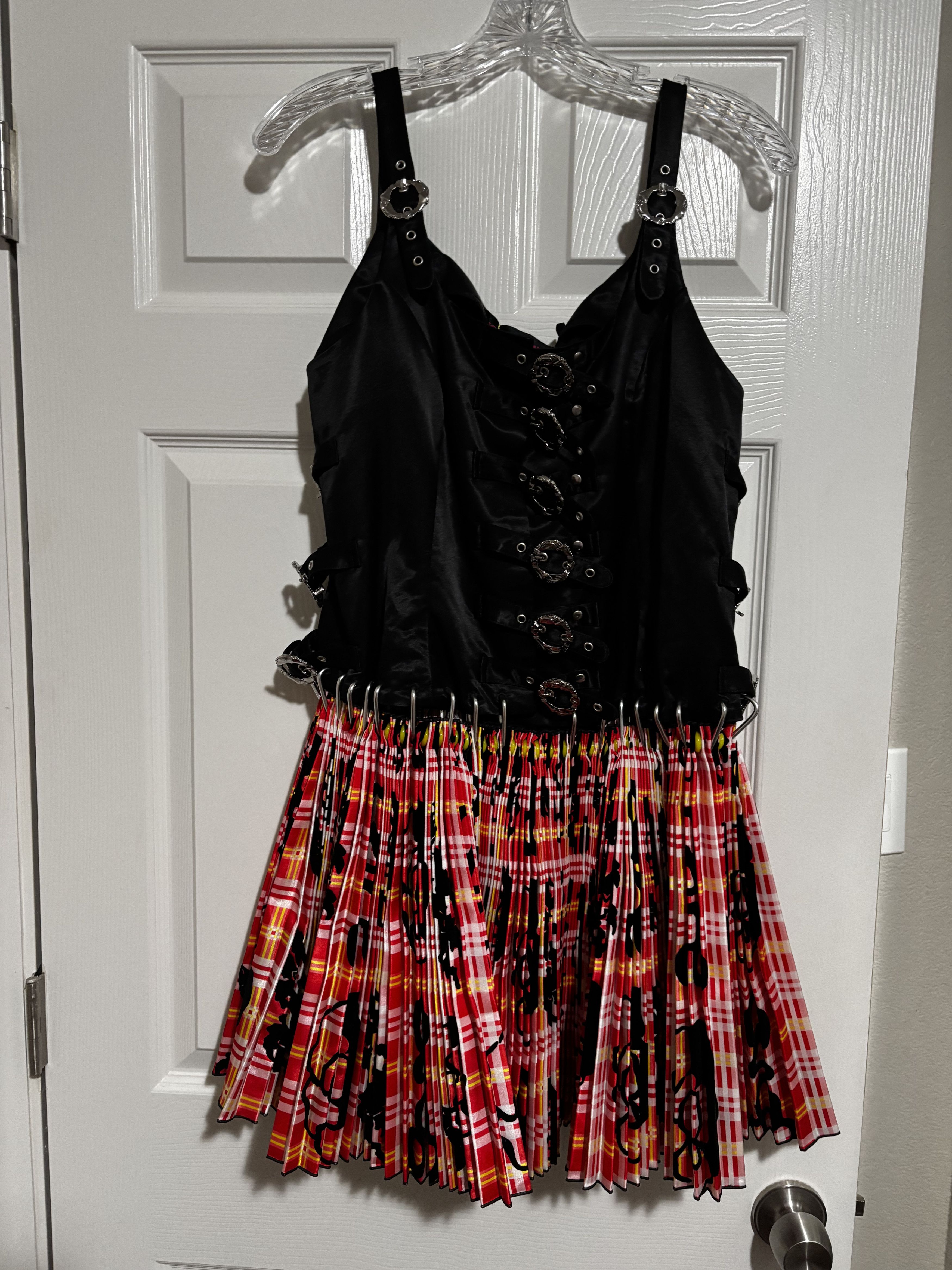 Chopova Lowena Exclusive Apollo Carabiner Mini Dress Size L / US 10 / IT 46 - 4 Thumbnail