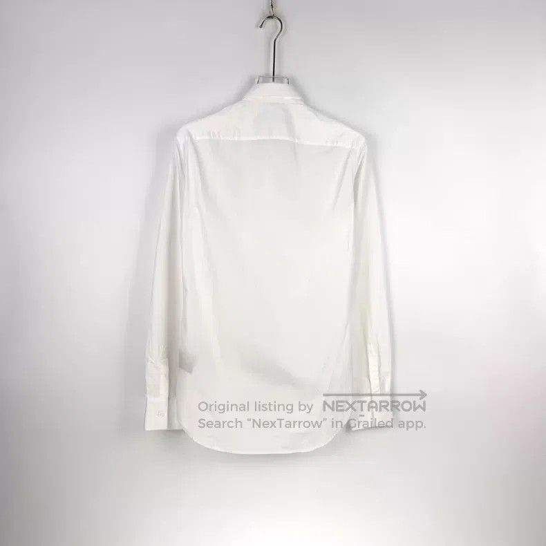 Dior Dior Size 39 Plain white shirt Size US XXS / EU 40 - 4 Thumbnail