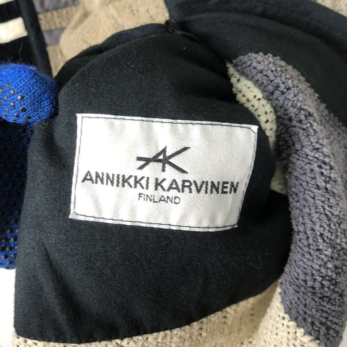 Japanese Brand 💥90’s Vintage Wool Jacket Annikki Karvinen Issey Miyake Size US L / EU 52-54 / 3 - 10 Thumbnail