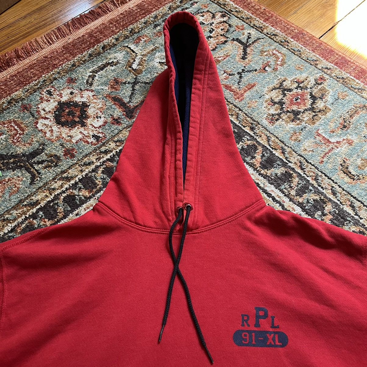Polo Ralph Lauren Vintage Polo Ralph Lauren RPL 91-XL Large Hoodie Sweatshirt Size US L / EU 52-54 / 3 - 2 Thumbnail