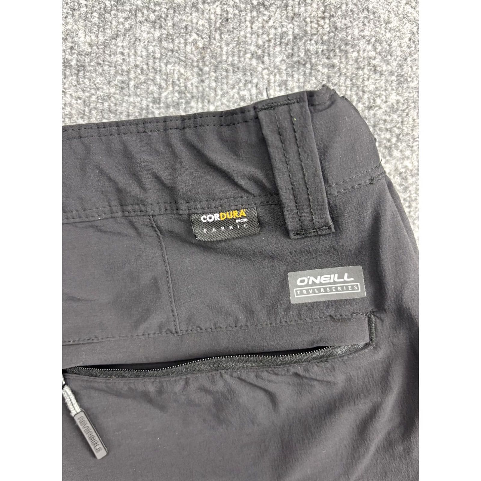 O'Neill O'Neill Shorts Mens 40 Black Hybrid Travel Series Cordura Zip Pockets Stretch Shirt? Size US 40 / EU 56 - 7 Thumbnail