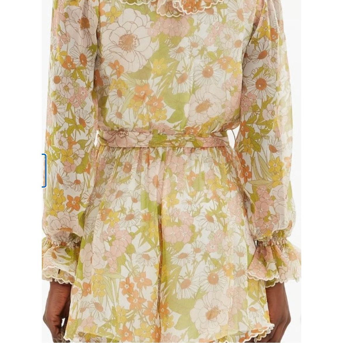 Zimmermann Zimmermann 'The Love Struck' Romper Mini Dress Size XS / US 0-2 / IT 36-38 - 6 Thumbnail