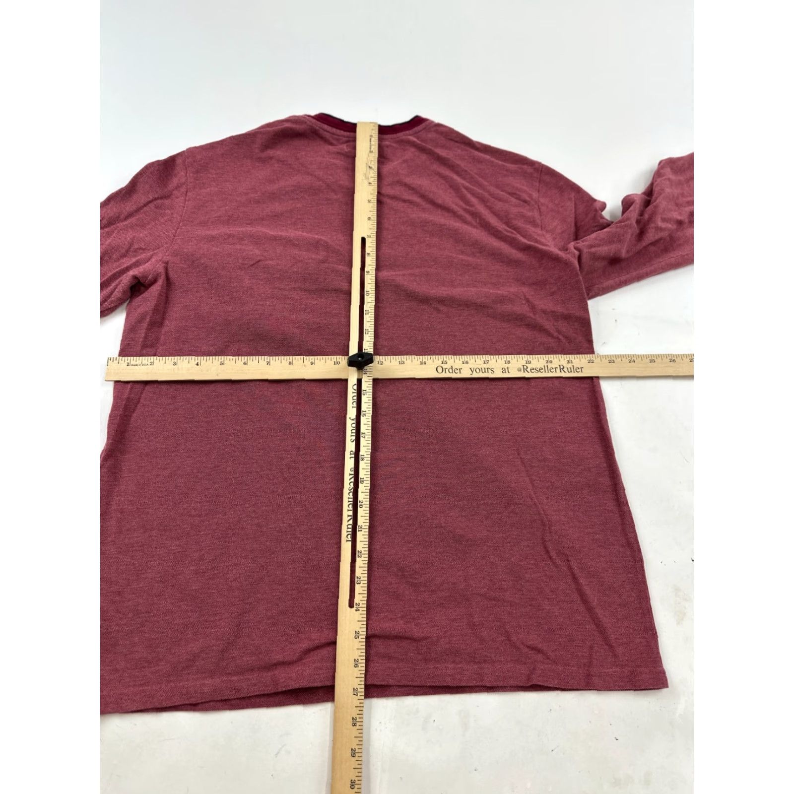 Banana Republic Banana Republic Shirt Mens XL Pink Heather Long Sleeve Crew Neck T-Shirt Outdoor Size US XL / EU 56 / 4 - 7 Thumbnail