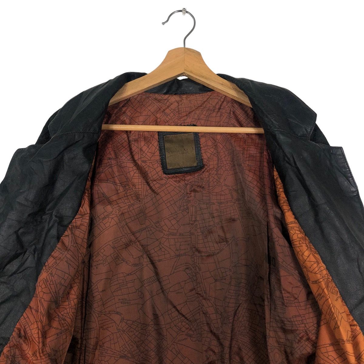 Japanese Brand 🔥90s Double Breast Chore Leather Jacket Issey Miyake Design Size US M / EU 48-50 / 2 - 11 Thumbnail