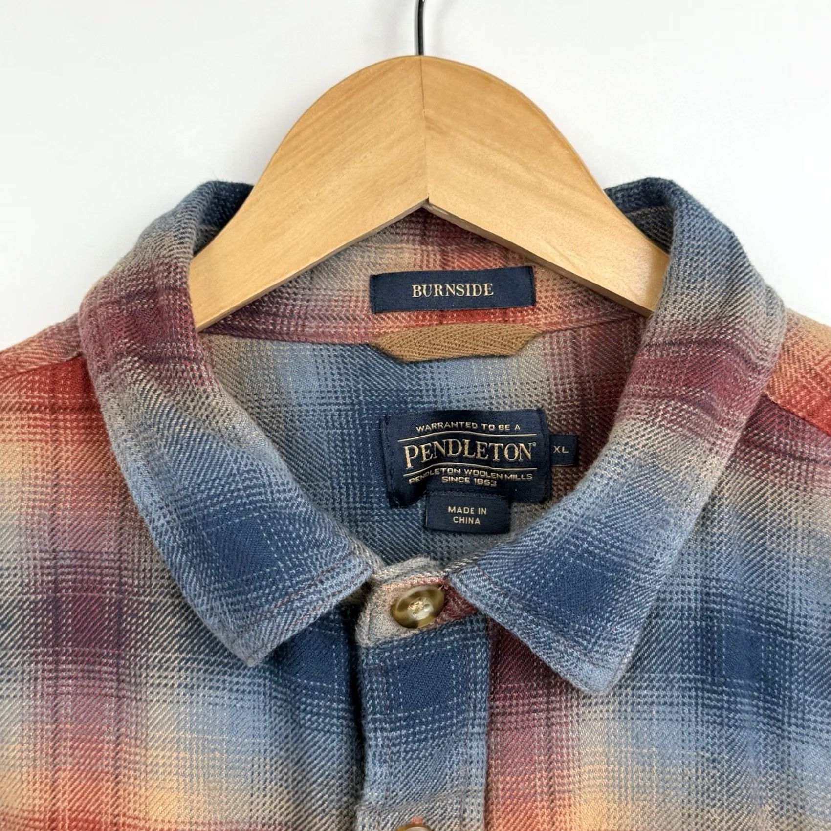 Pendleton Pendleton Shirt Mens XL Plaid Flannel Long Sleeve Button Up Size US XL / EU 56 / 4 - 4 Thumbnail