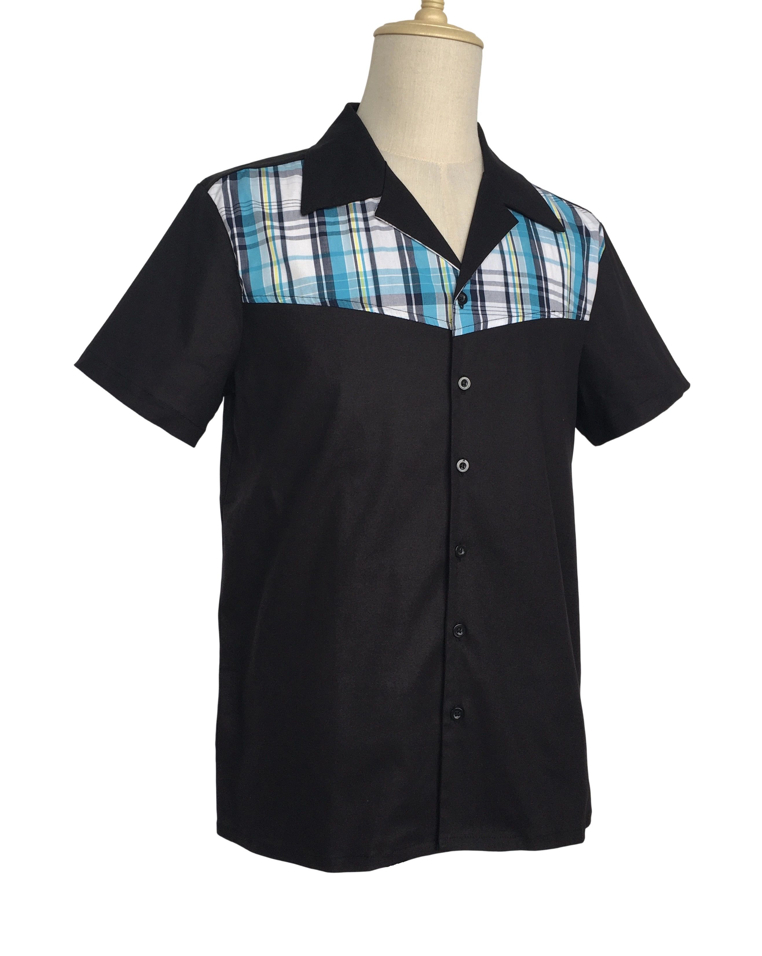 Other Men Clothes Plaid Pattern Button Down Party Shirts Size US XXL / EU 58 / 5 - 2 Thumbnail