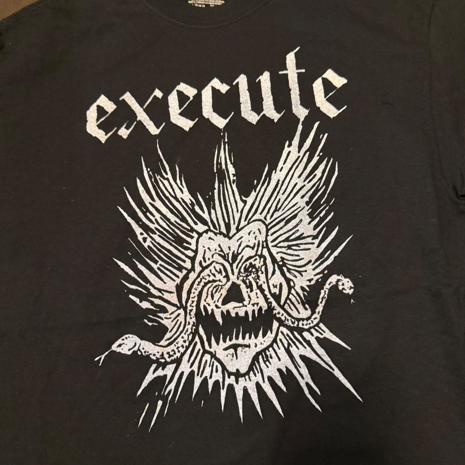 Band Tees Execute Japanese Punk Band T-Shirt Size M Size US M / EU 48-50 / 2 - 2 Thumbnail