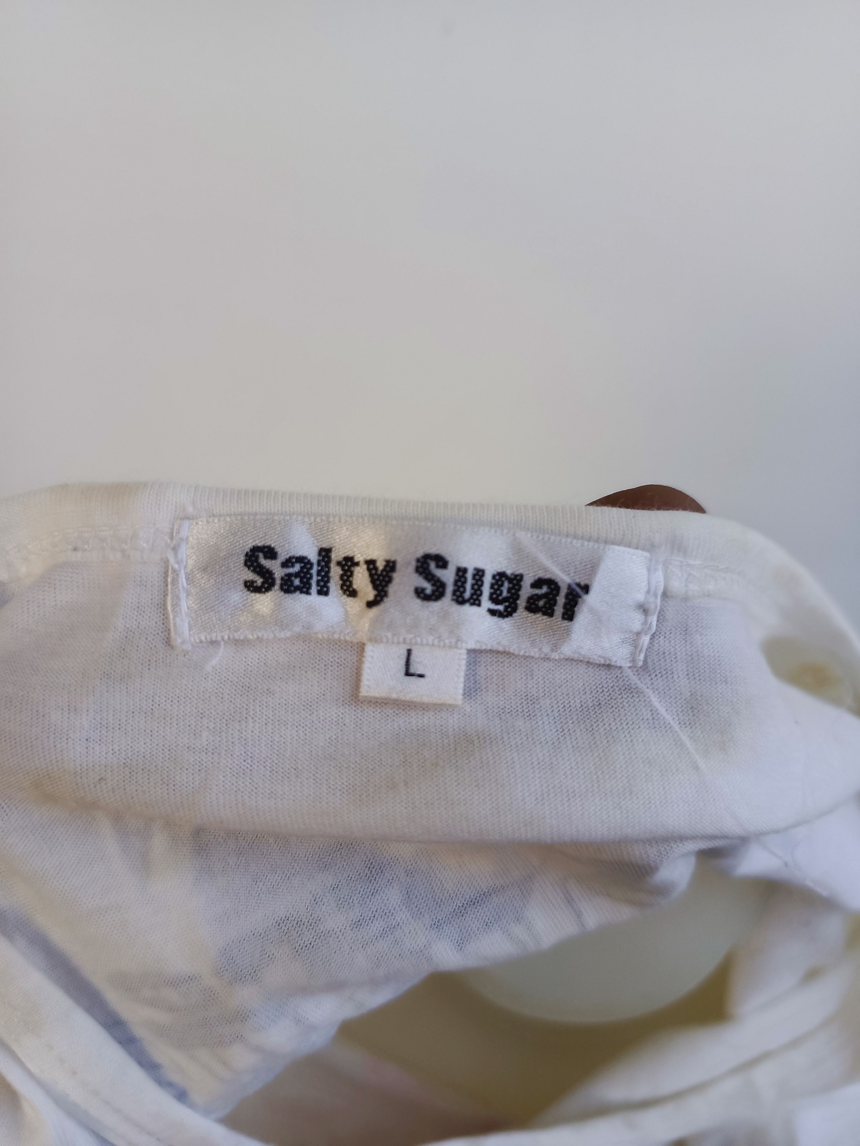 Japanese Brand Salty Sugar Butterfly Fairy Graphic T-Shirt White Size L / US 10 / IT 46 - 6 Thumbnail