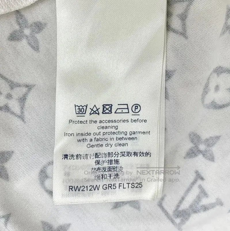 Louis Vuitton Louis Vuitton Women's White Cotton T. Size XS / US 0-2 / IT 36-38 - 5 Thumbnail