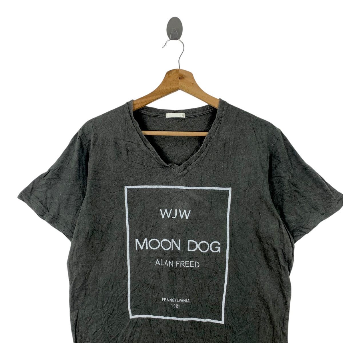 Vintage GU x ALAN FREED MOONDOG Disc Jokey Rock Roll Tee Shirt Top Size M / US 6-8 / IT 42-44 - 2 Thumbnail